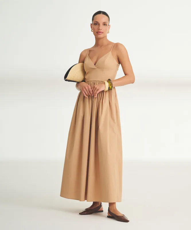 Novelty Woven Cotton Slip Dress sold by NAADAM