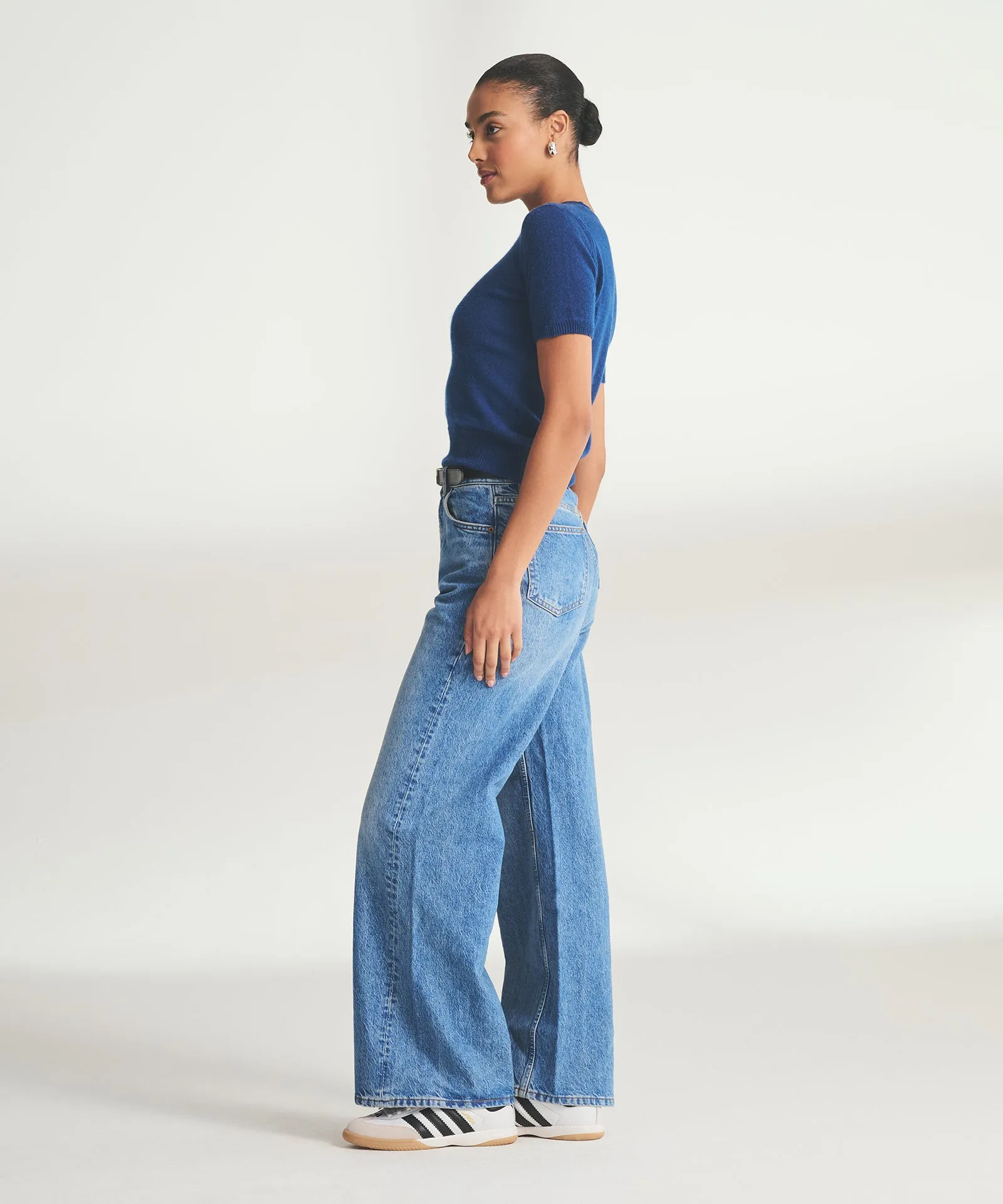 Women's Embroidered Lobster Short Sleeve Sweater sold by Naadam product image thumbnail 4