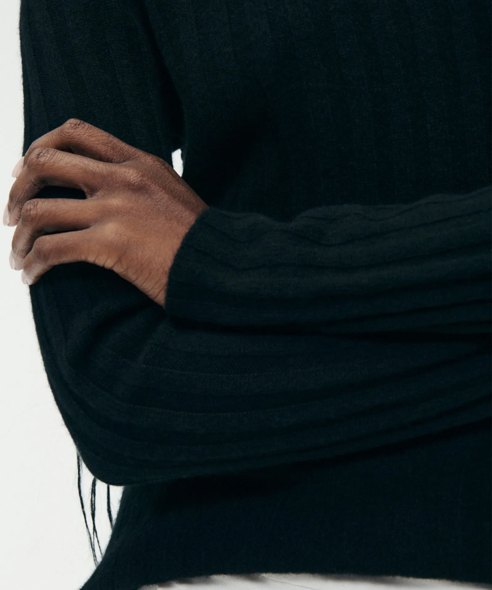 Lightweight Cashmere Ribbed Sweater sold by NAADAM product image thumbnail 4