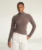 Lightweight Cashmere Ribbed Mockneck Sweater sold by Naadam