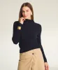 Lightweight Cashmere Ribbed Mockneck Sweater sold by Naadam