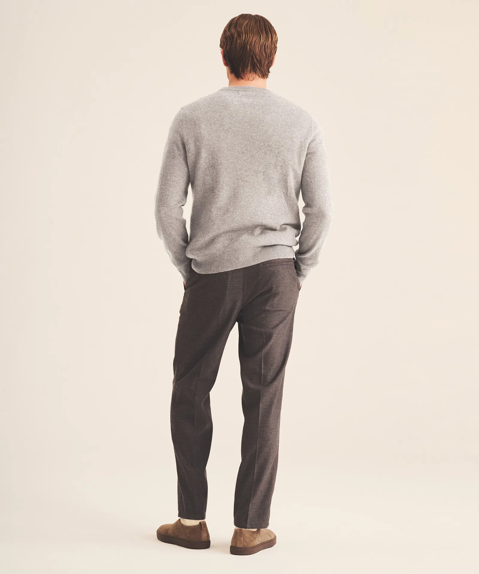 Men's Tee Time Snoopy Cashmere Sweater sold by Naadam product image thumbnail 5