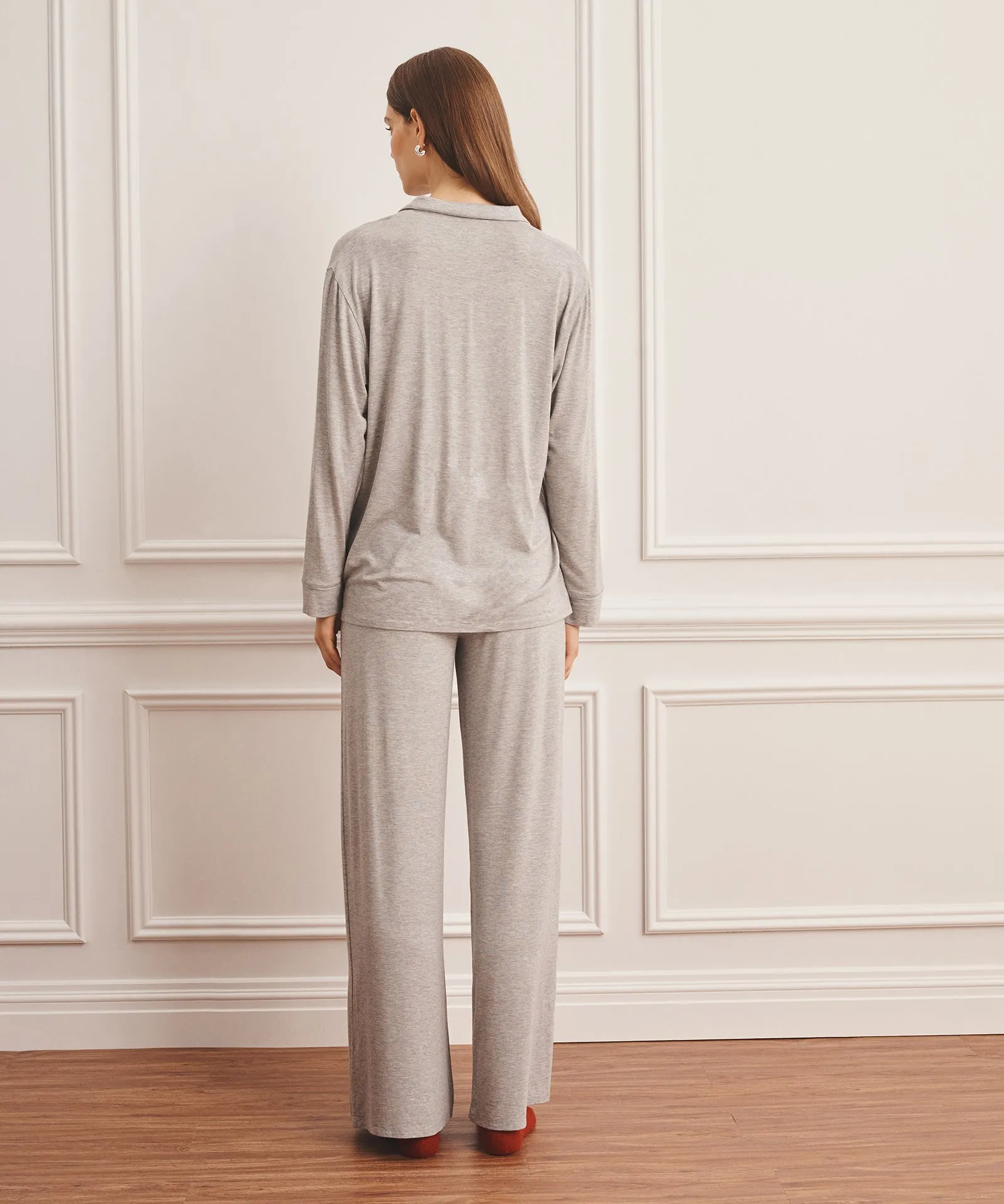 Button Up Sleep Shirt sold by Naadam product image thumbnail 5