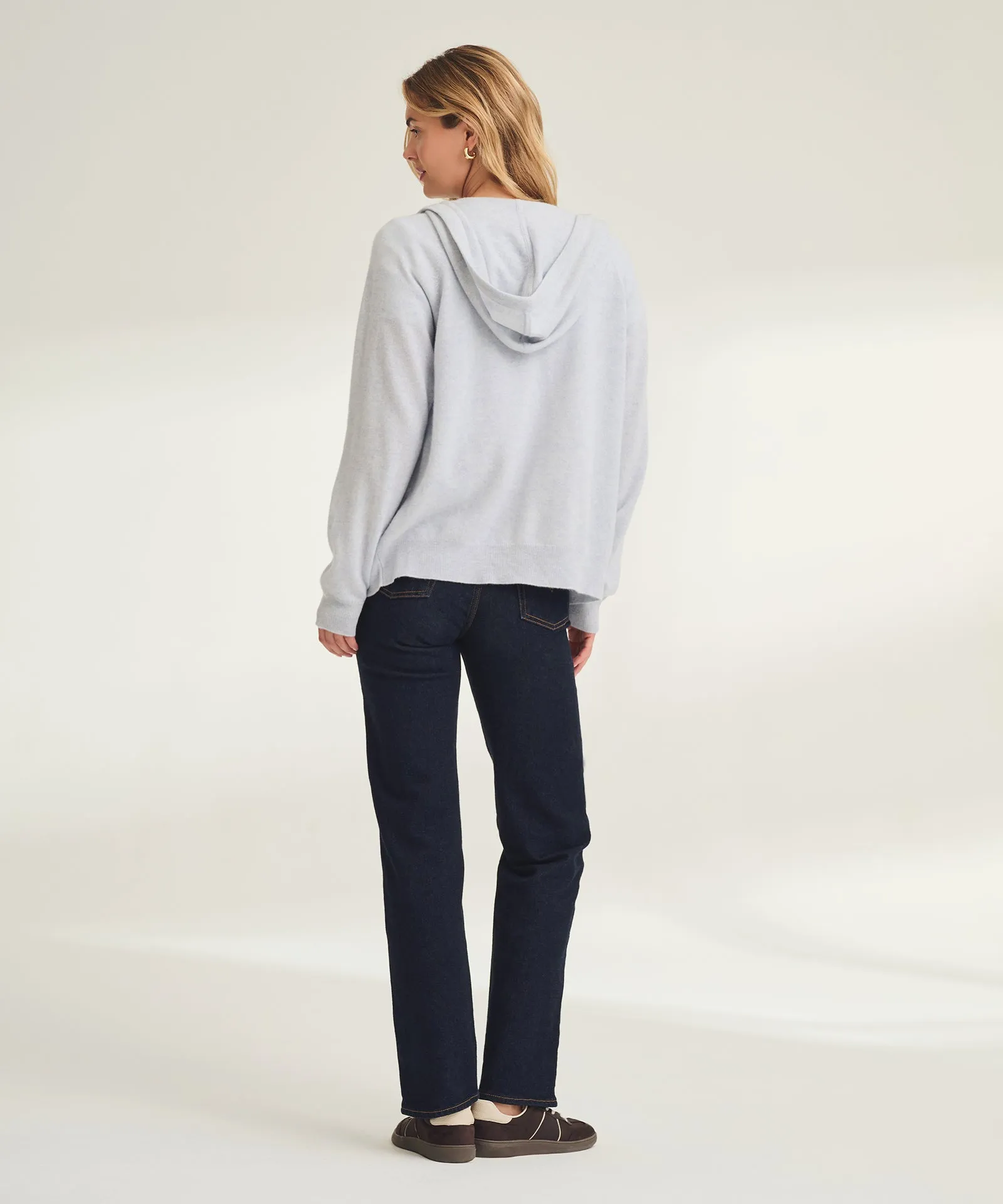 Signature Cashmere Zip Up Hoodie sold by NAADAM product image thumbnail 5