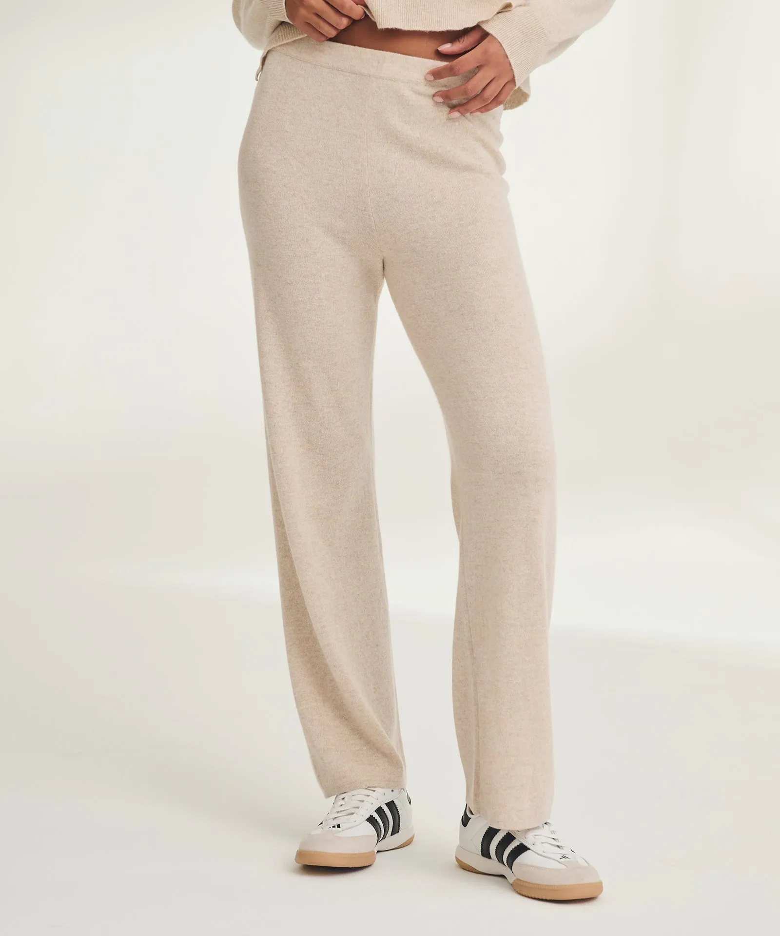 Signature Cashmere Straight Leg Pant sold by NAADAM product image thumbnail 2