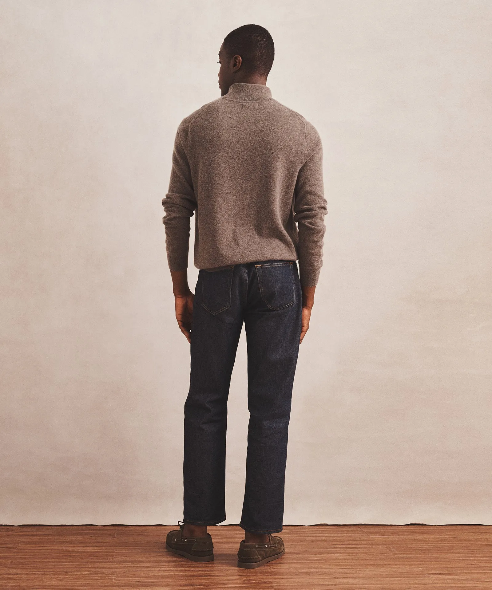 Signature Cashmere Quarter Button Down Sweater sold by NAADAM product image thumbnail 5