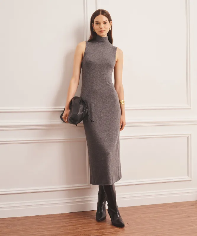 Super Fine Cashmere Sleeveless Turtleneck Dress sold by Naadam