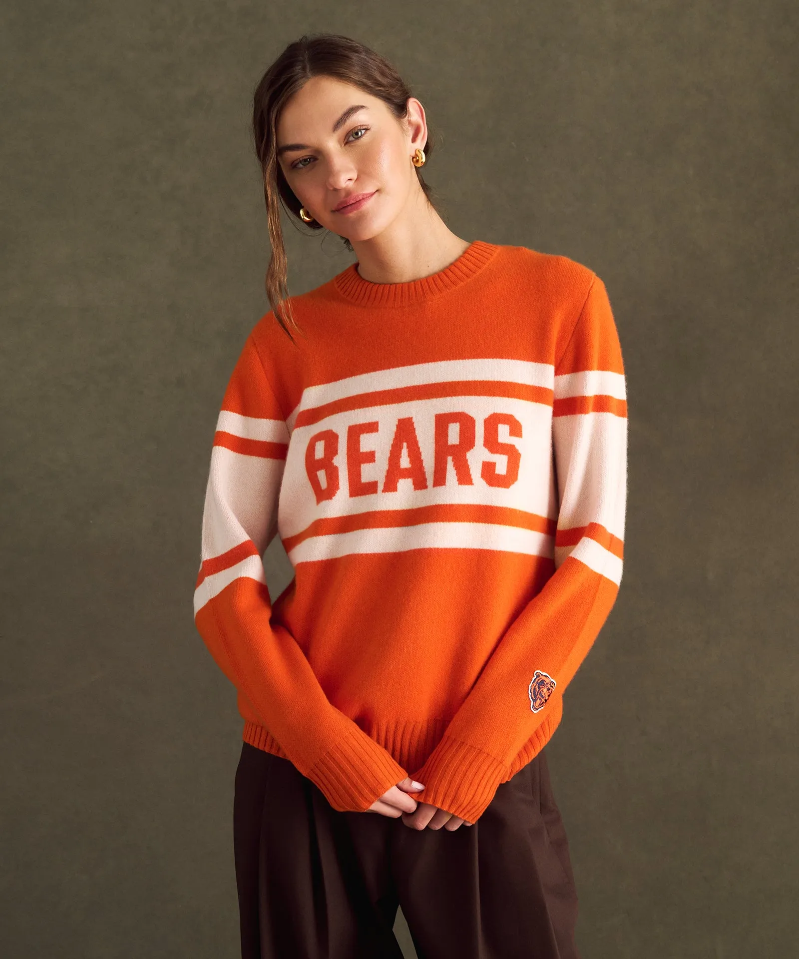 NFL Luxe Cashmere Oversized Crewneck Sweater sold by NAADAM product image thumbnail 4