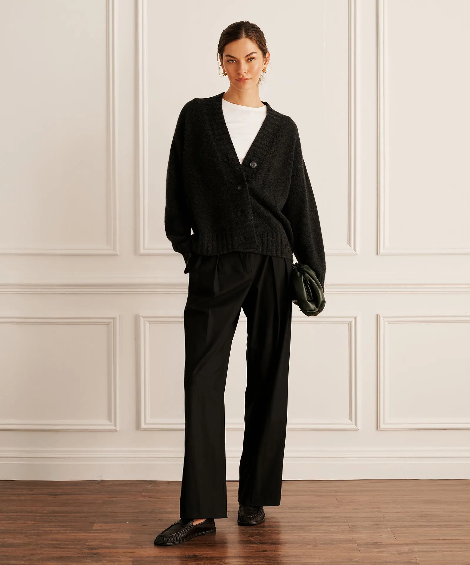 Super Luxe Cashmere Oversized Cardigan sold by NAADAM product image thumbnail 4