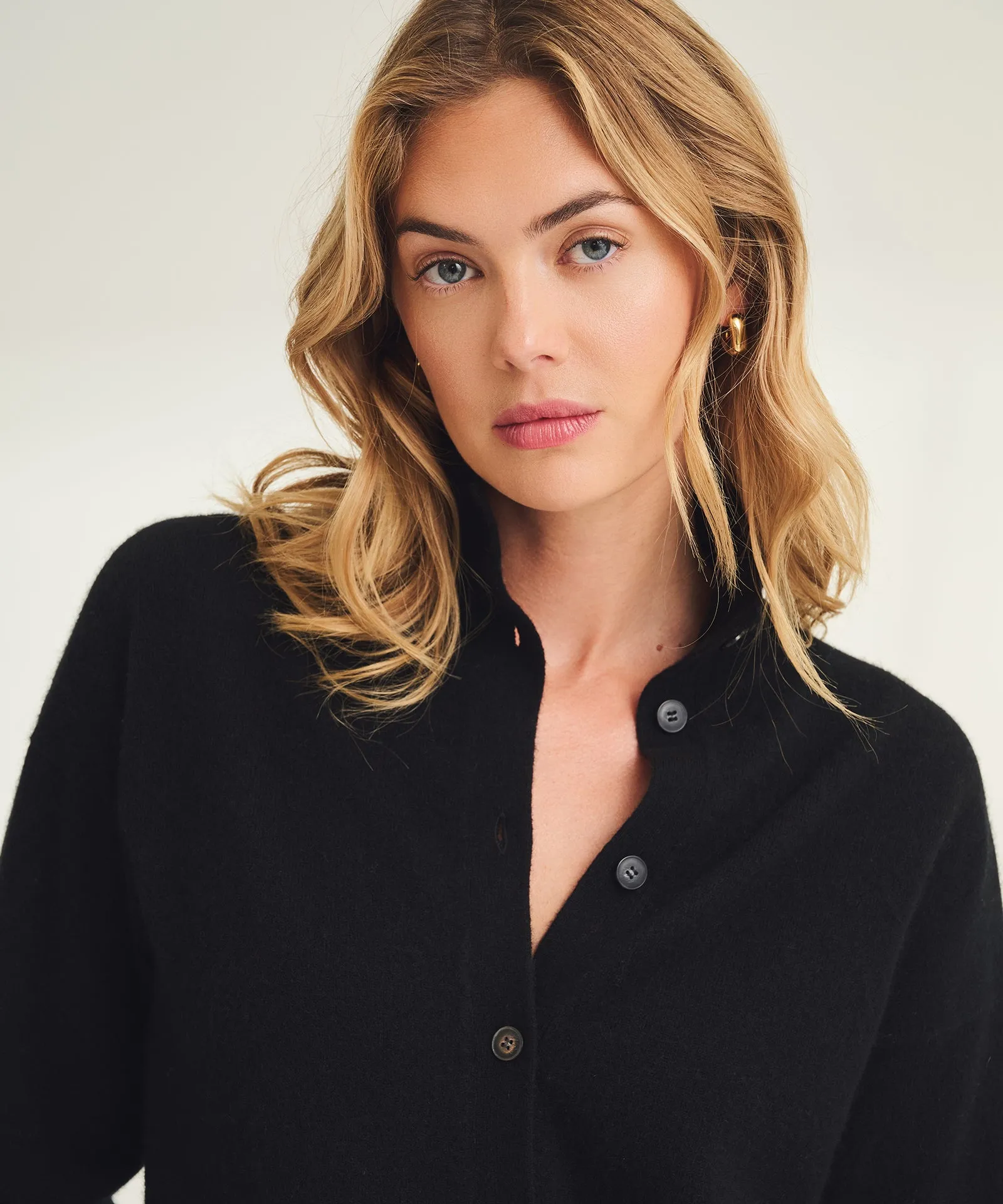 Signature Cashmere Button Down Jumpsuit sold by NAADAM product image thumbnail 4