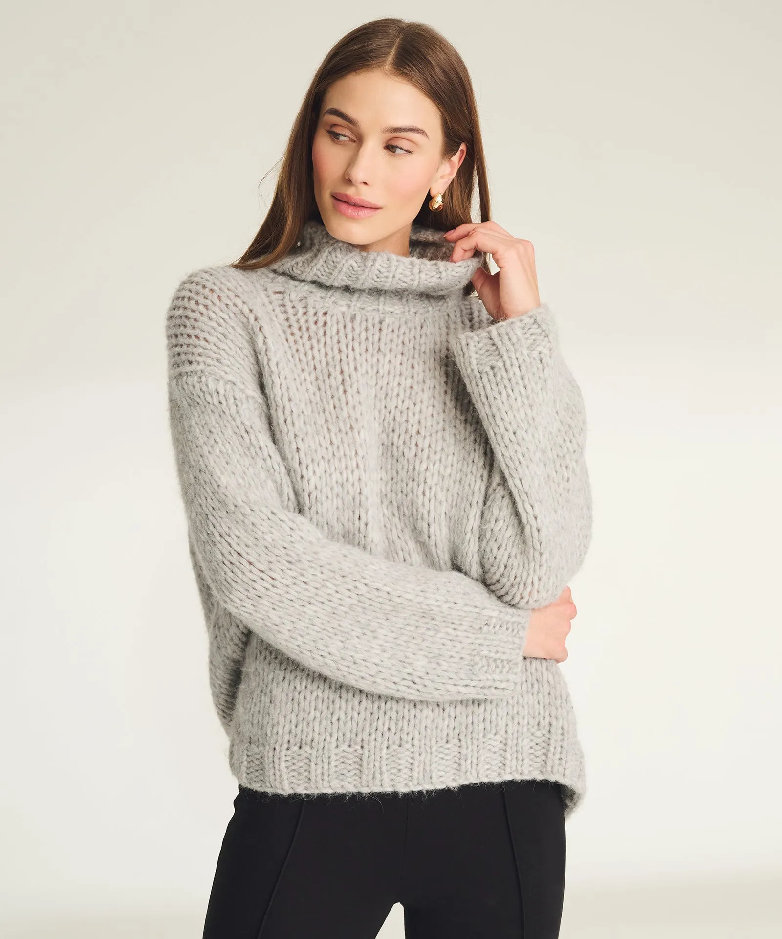 Lofty Alpaca Turtleneck Sweater sold by NAADAM product image thumbnail 3