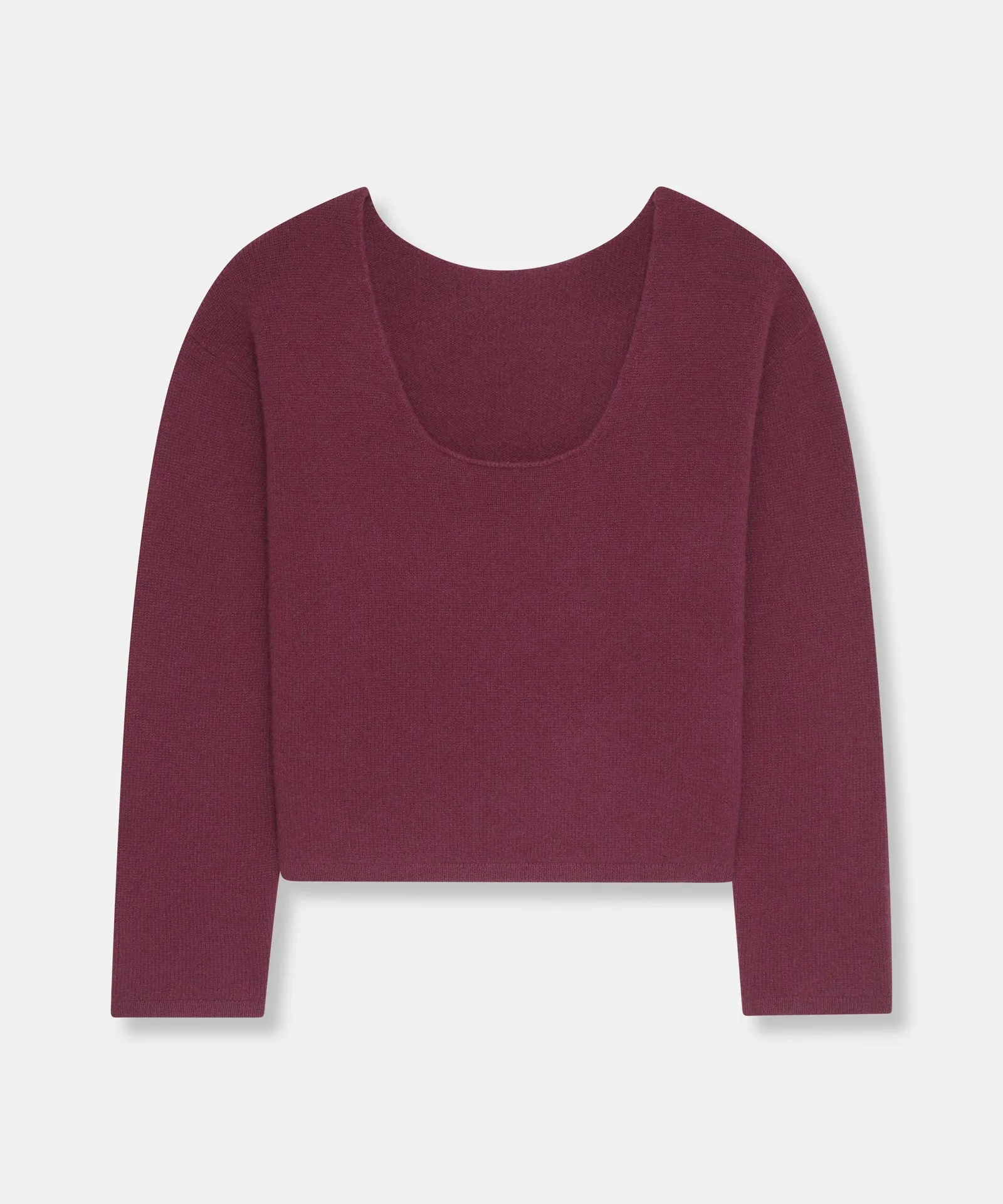 Luxe Cashmere Reversible Boatneck Sweater sold by NAADAM product image thumbnail 3