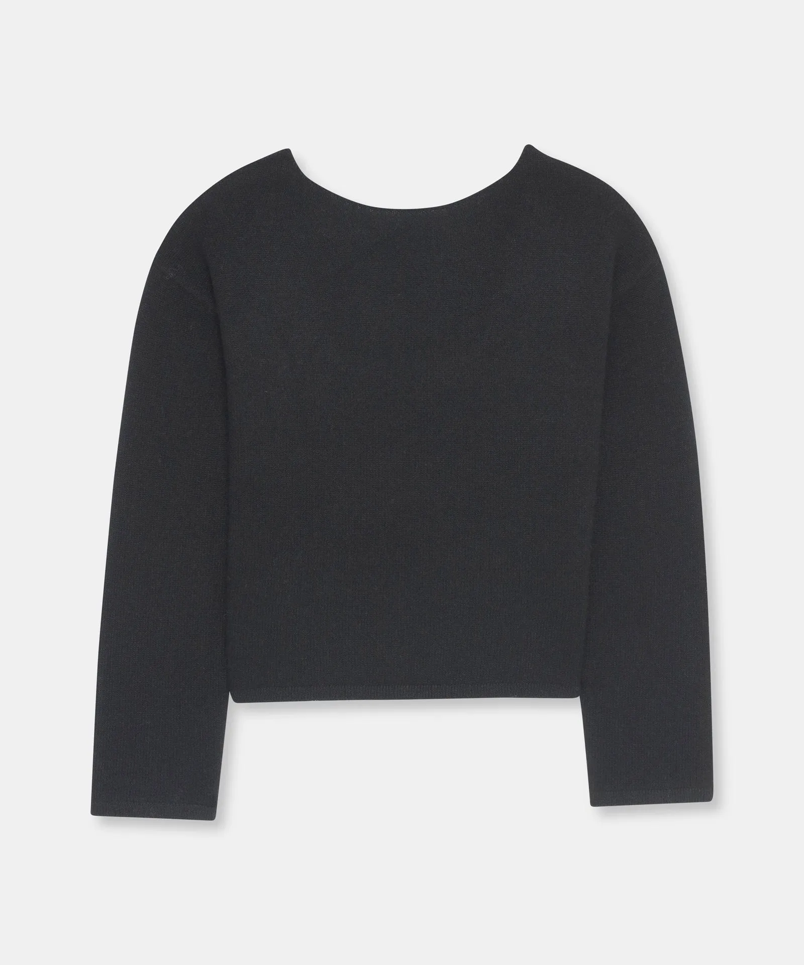 Luxe Cashmere Reversible Boatneck Sweater sold by NAADAM product image thumbnail 4