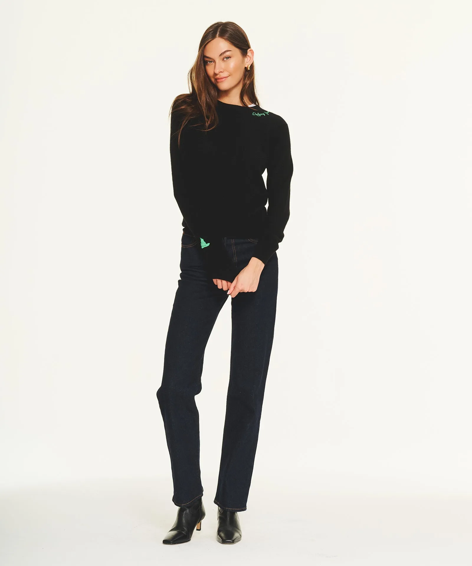 Wicked Defying Gravity Cashmere Sweater sold by NAADAM product image thumbnail 3