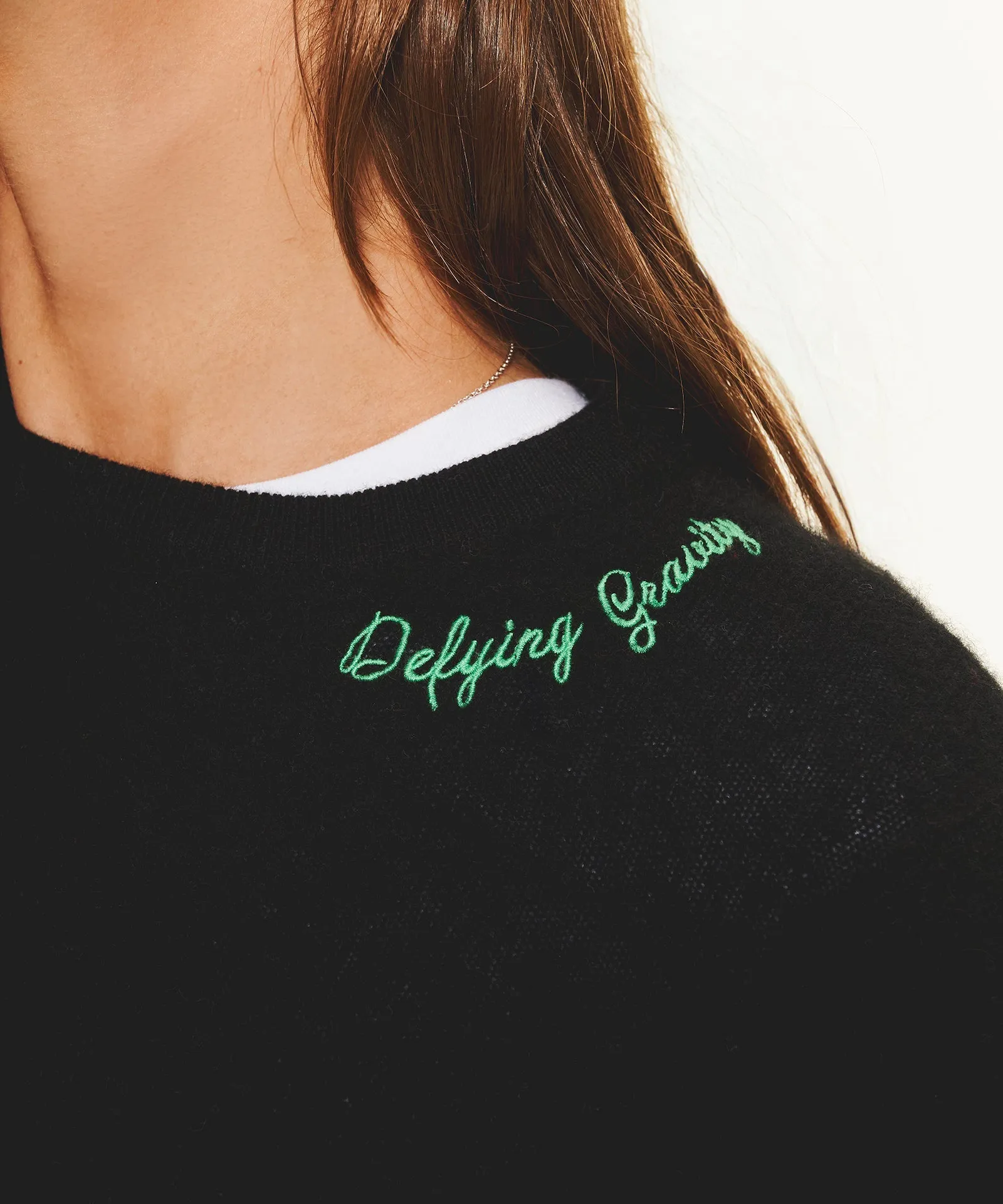 Wicked Defying Gravity Cashmere Sweater sold by NAADAM product image thumbnail 2