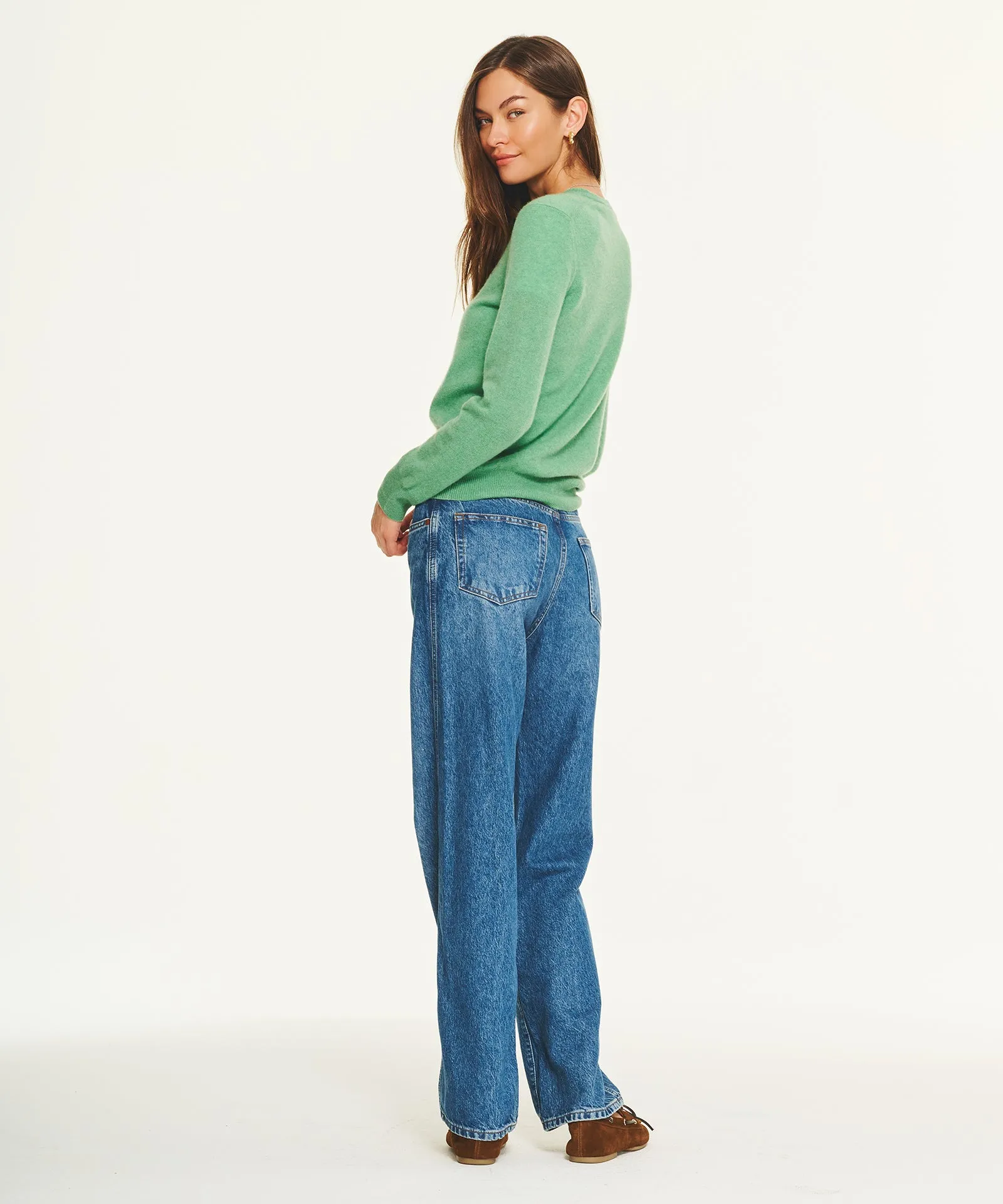 Wicked Elphaba Hat and Broomstick Cashmere Sweater sold by NAADAM product image thumbnail 5