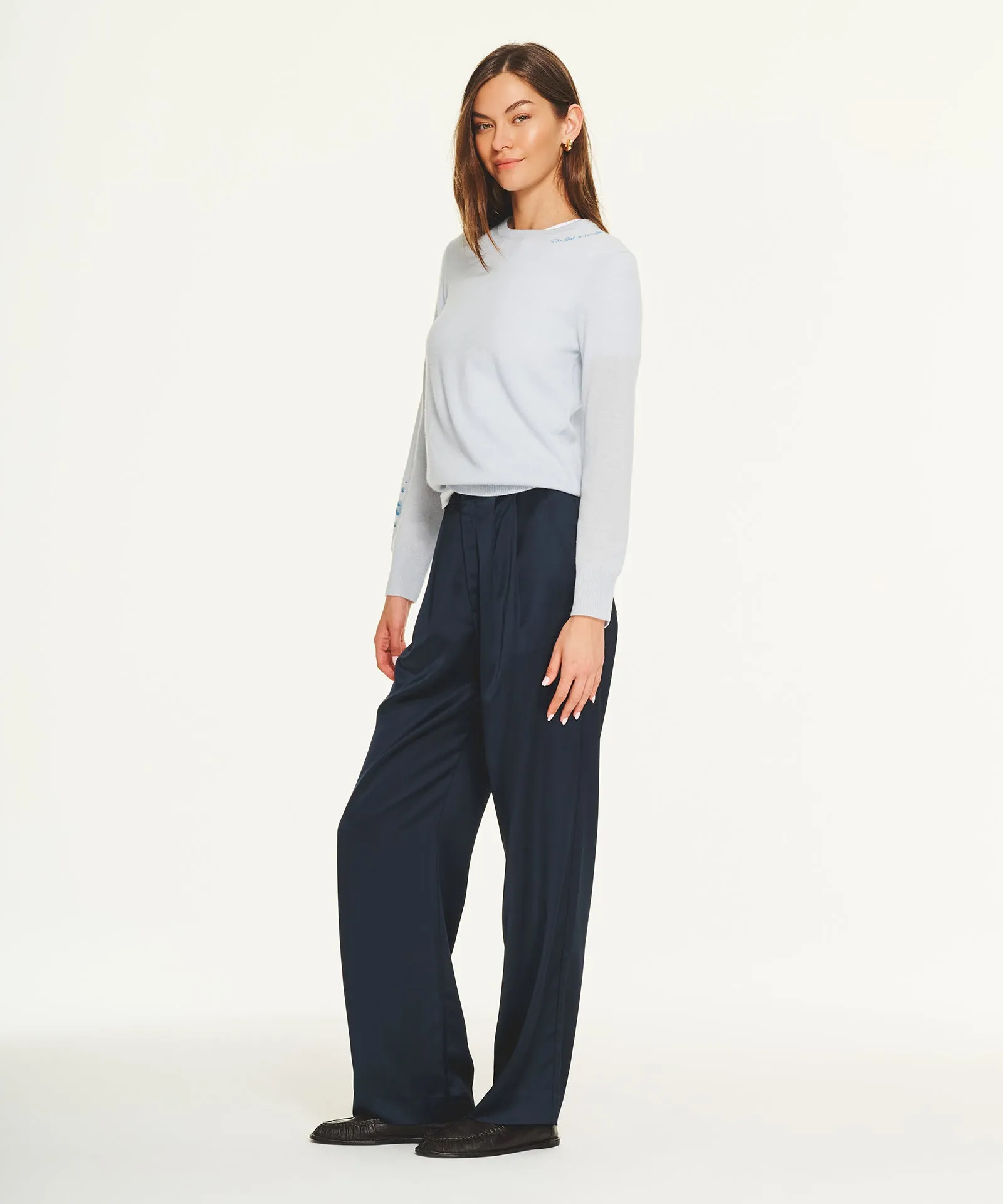 Wicked The Girl in Bubble Cashmere Sweater sold by NAADAM product image thumbnail 5