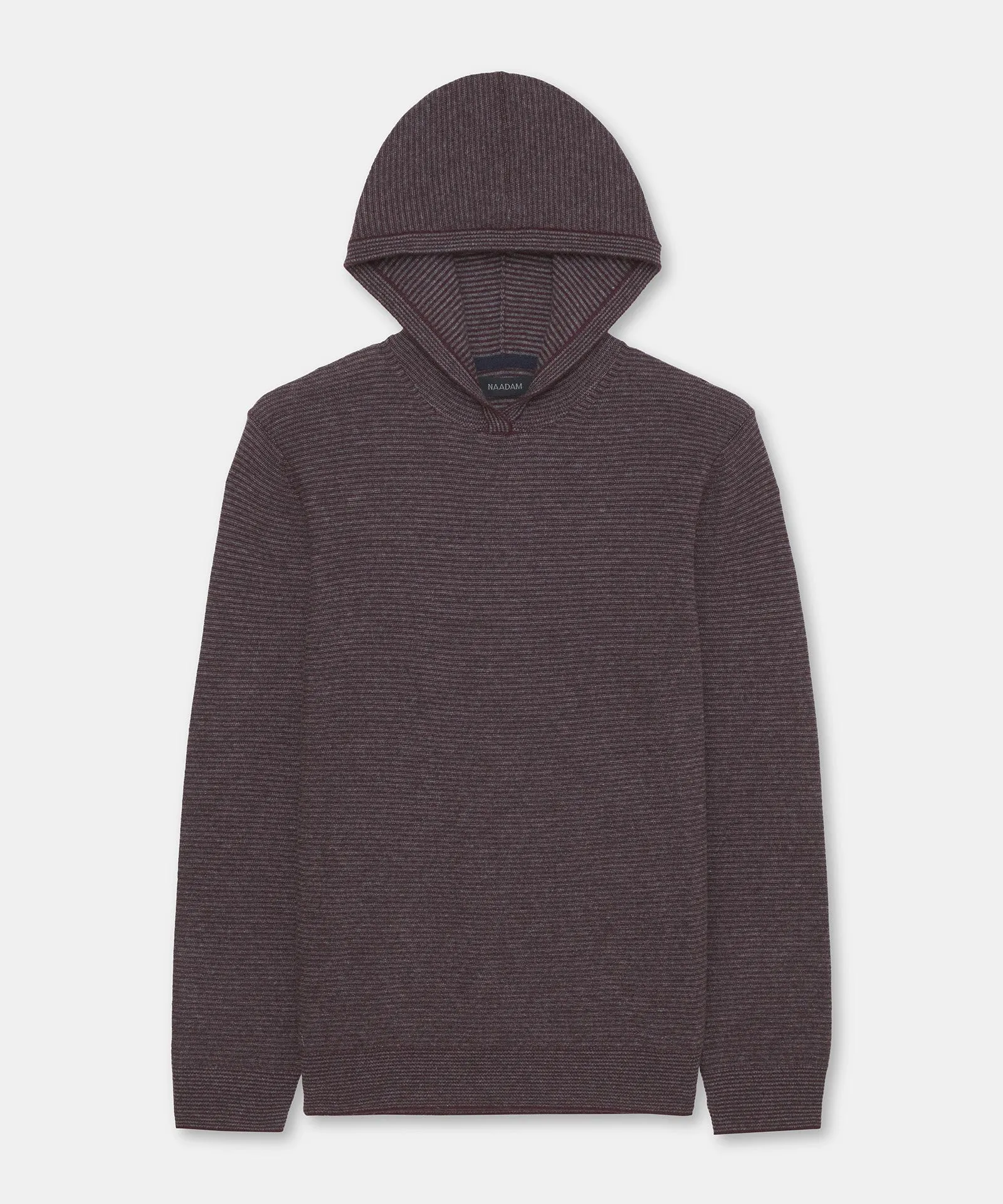 Cashmino Striped Hoodie sold by NAADAM product image thumbnail 3