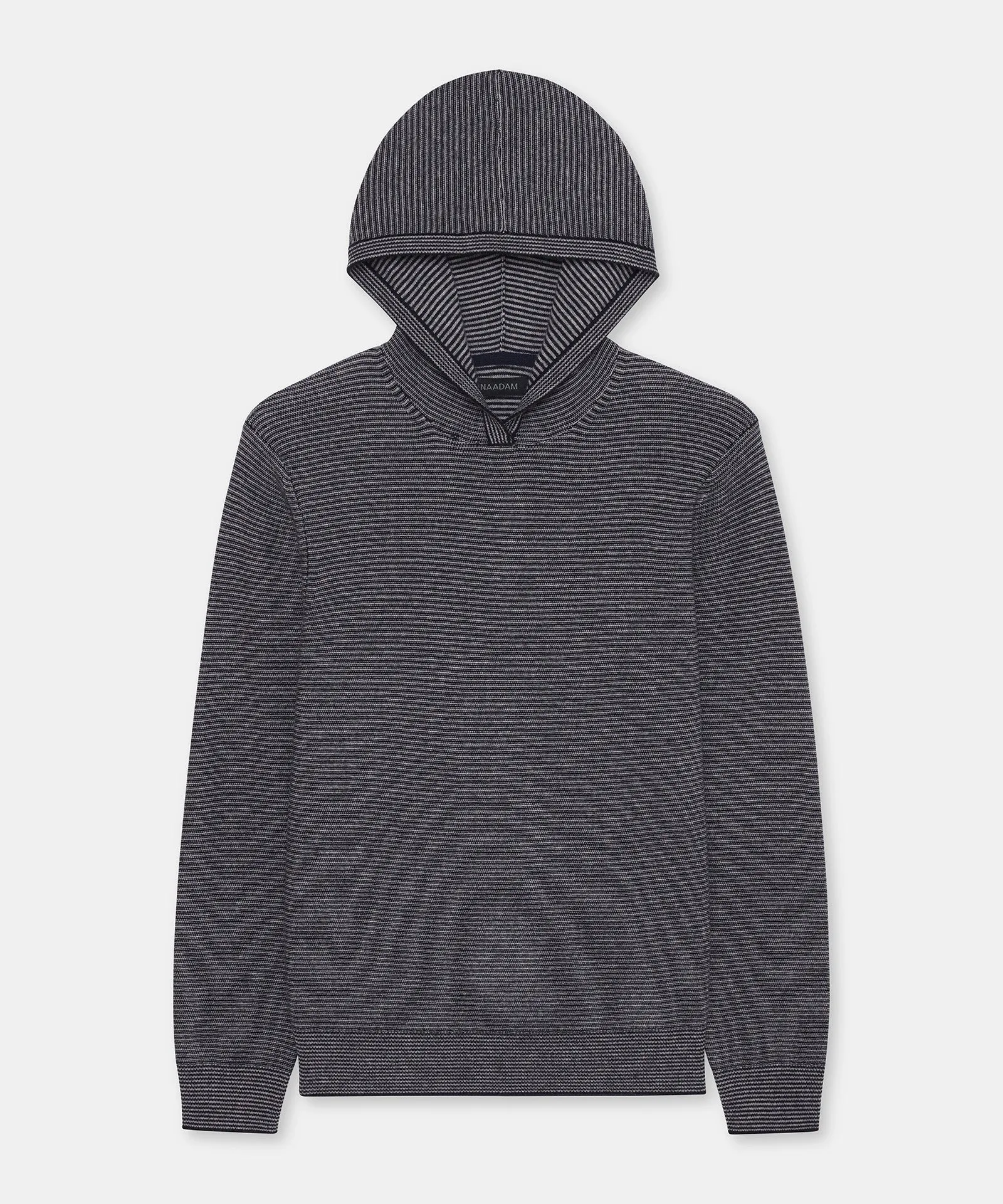 Cashmino Striped Hoodie sold by NAADAM product image thumbnail 4