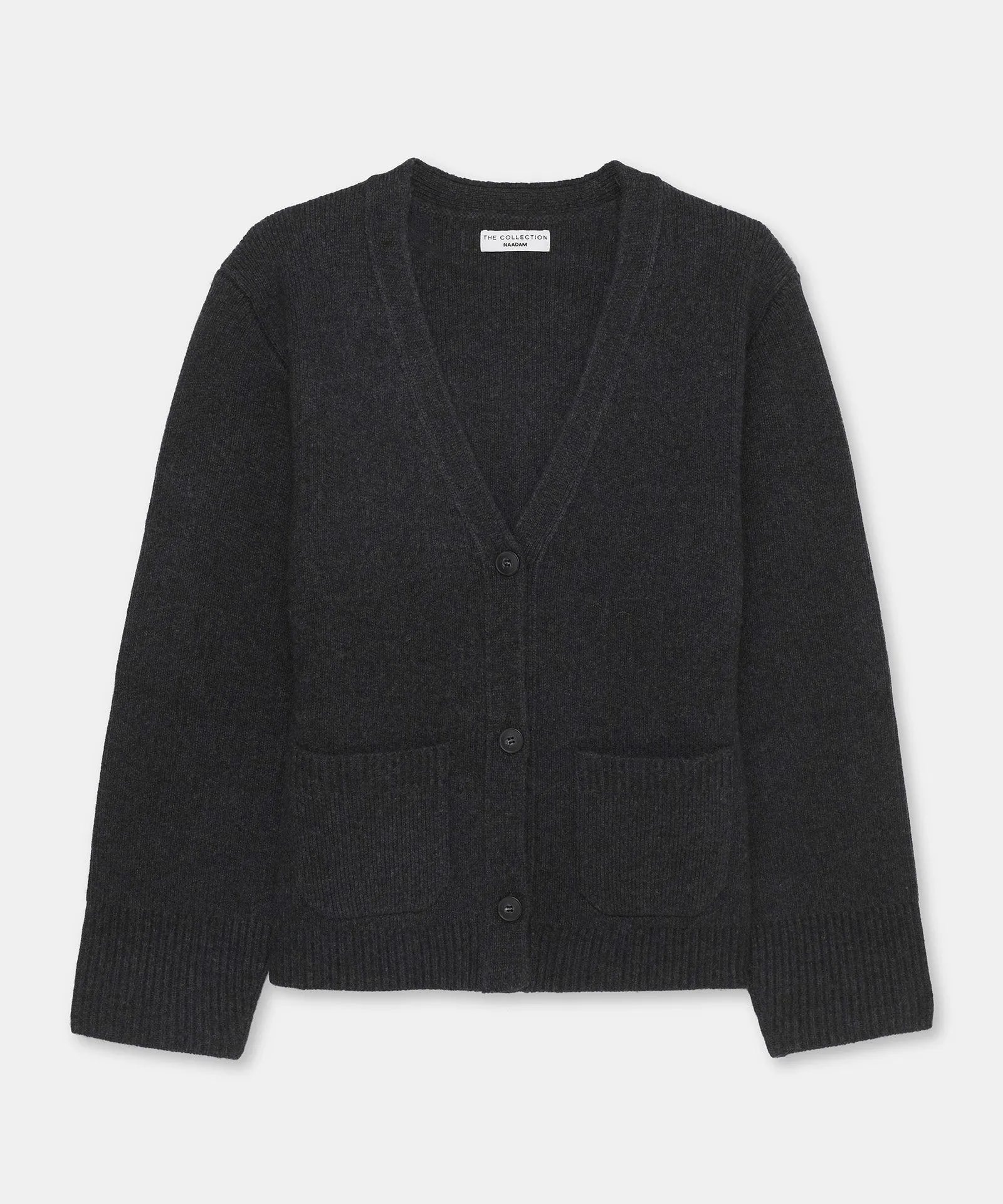 Super Luxe Cashmino Slim Cardigan sold by NAADAM product image thumbnail 4