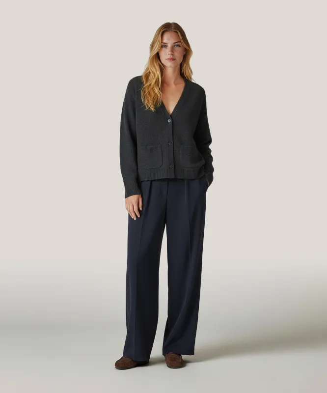 Super Luxe Cashmino Slim Cardigan sold by NAADAM