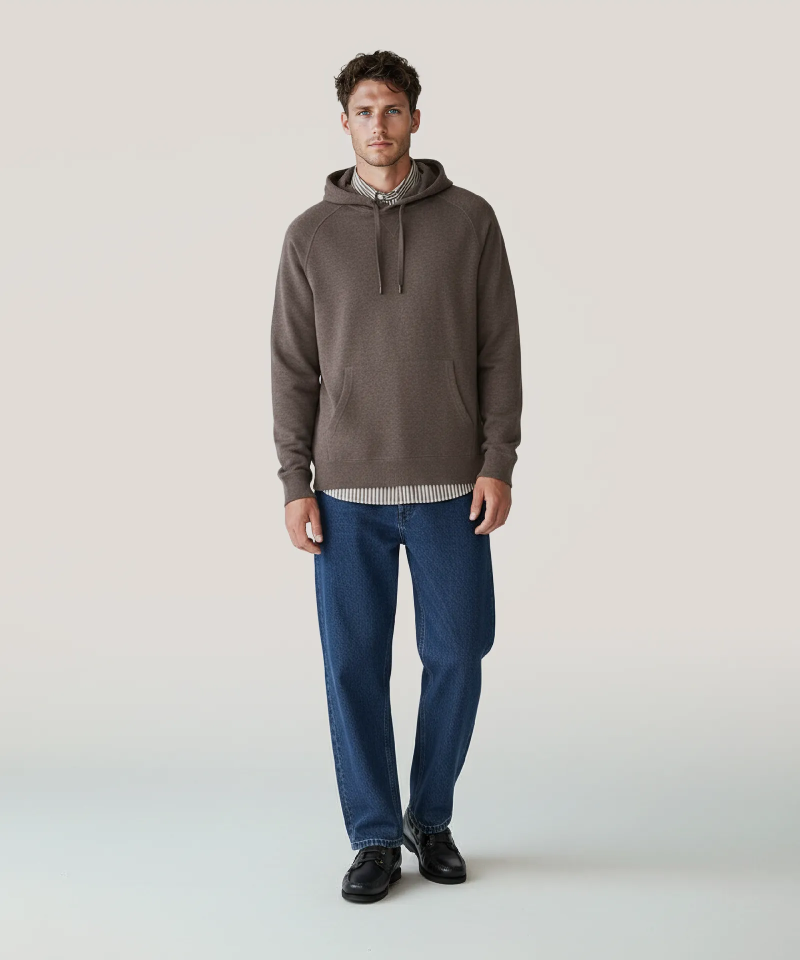 Cashmino Hoodie with Contrast Trim sold by NAADAM product image thumbnail 2