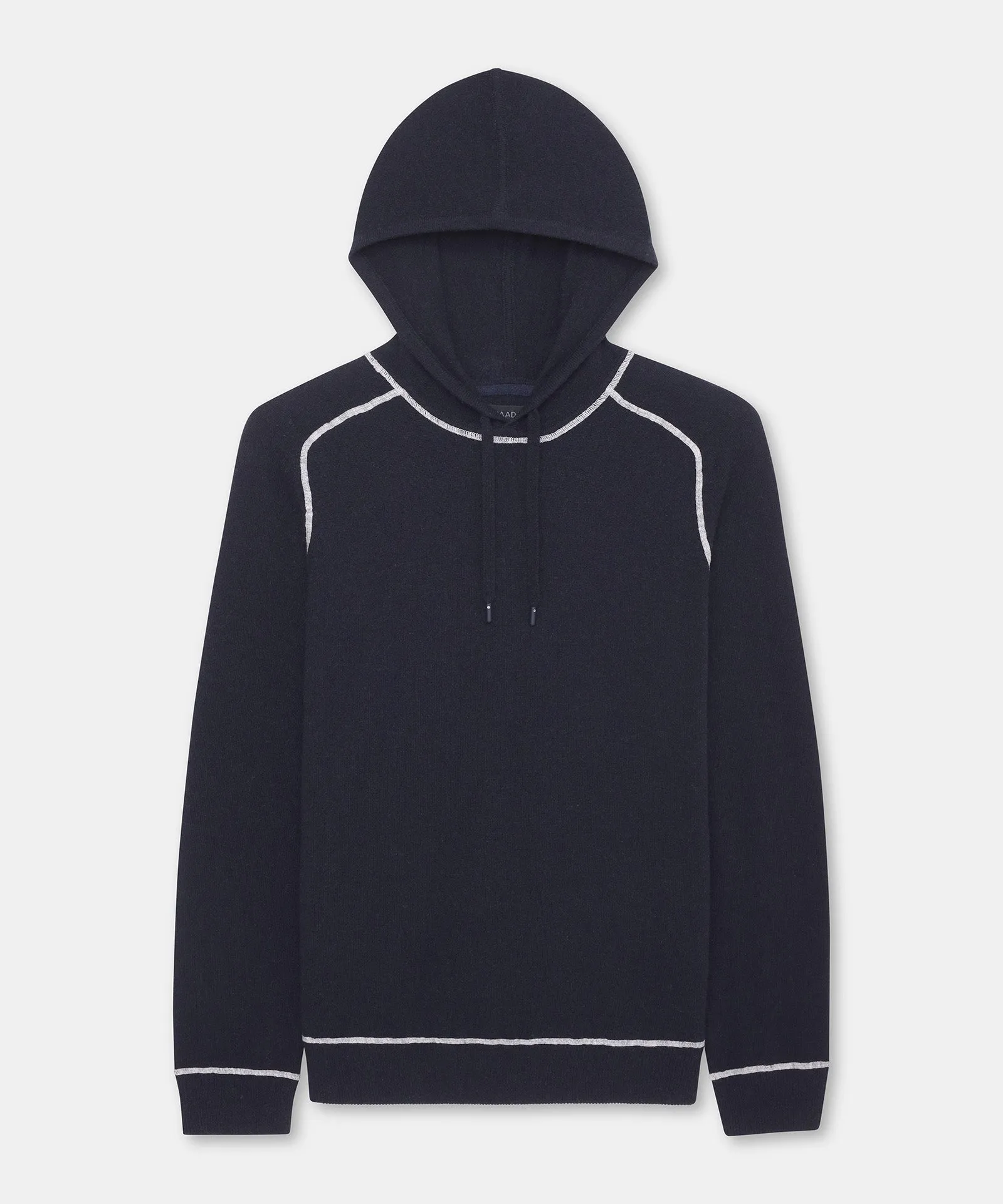 Cashmino Hoodie with Contrast Trim sold by NAADAM product image thumbnail 4