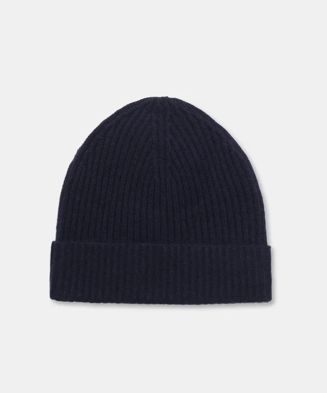 Cashmino Ribbed Beanie sold by NAADAM