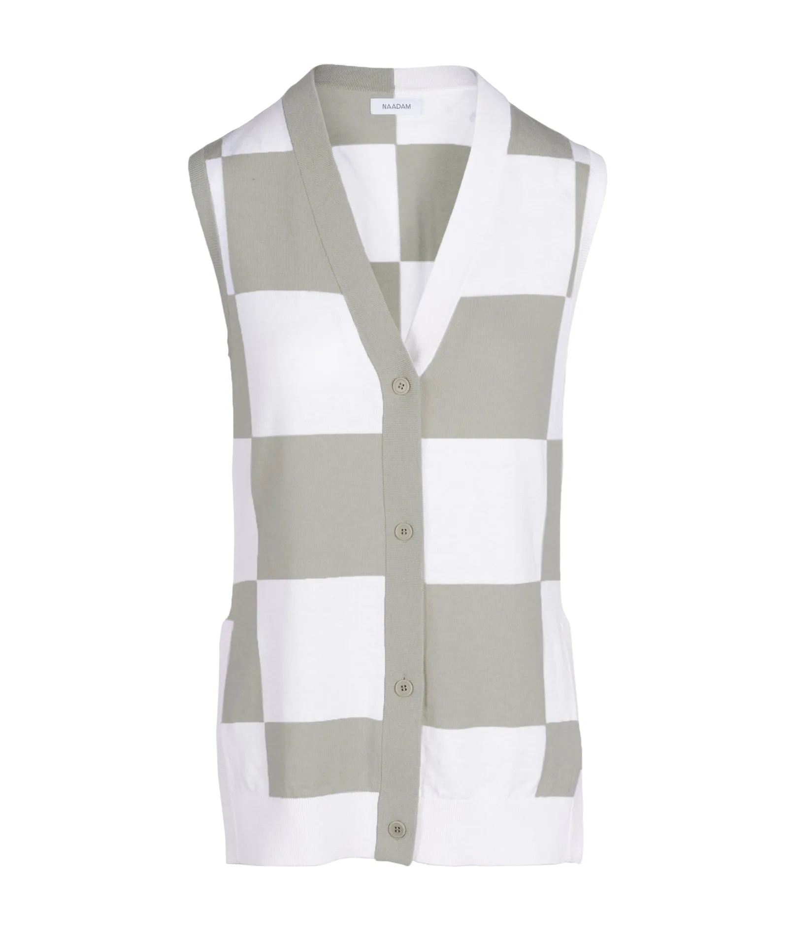 Cotton Cashmere Sleeveless Cardigan sold by Naadam