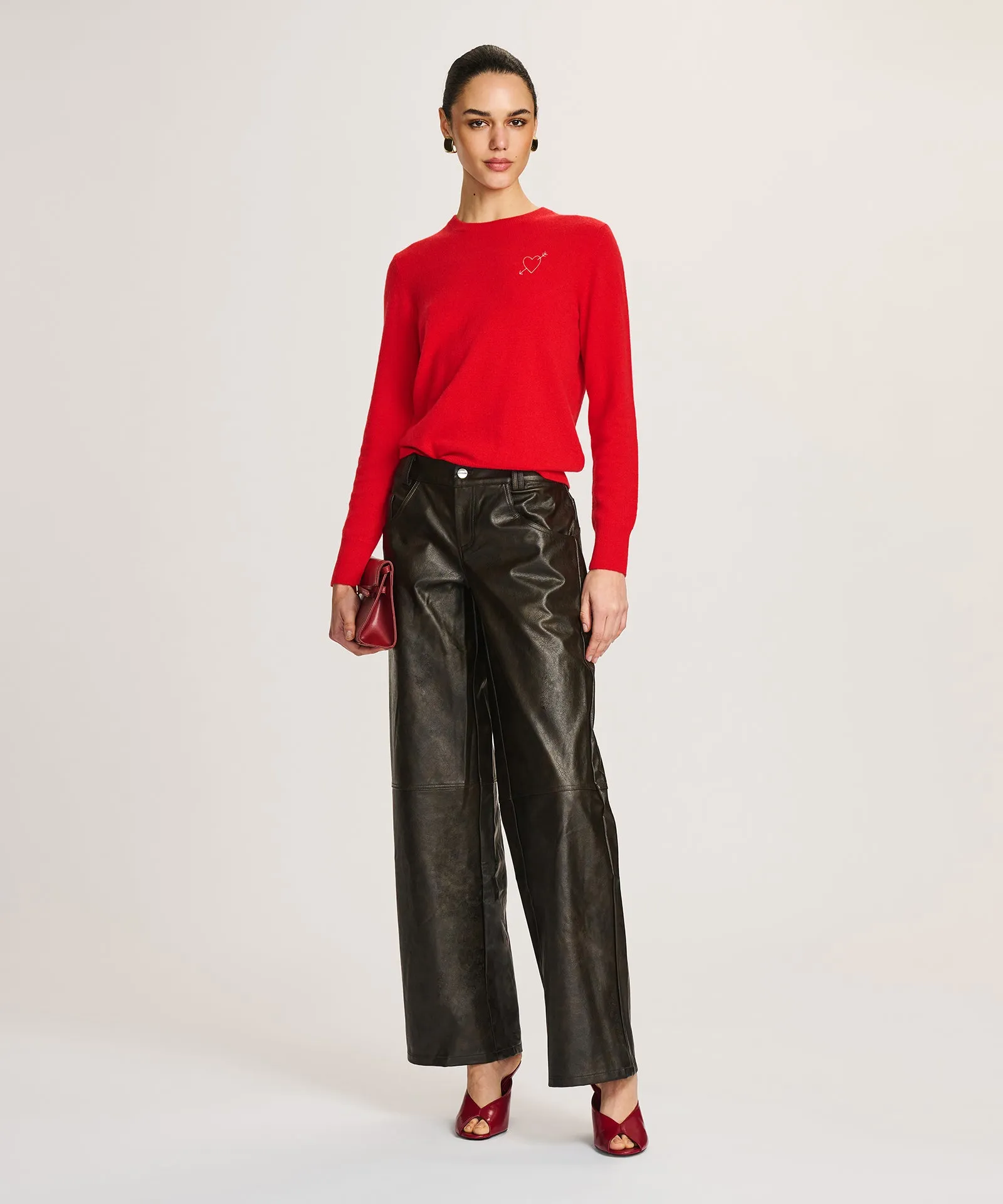 Women's Love Struck Cashmere Sweater sold by NAADAM product image thumbnail 3