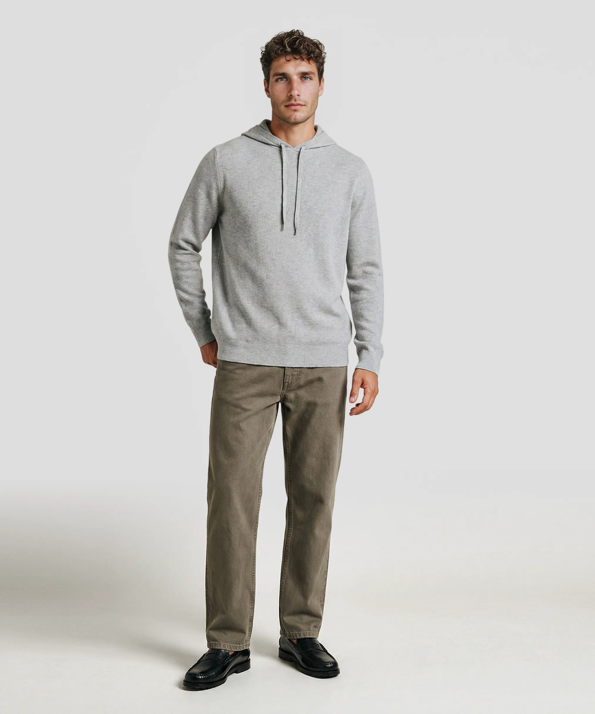Cotton Cashmere Waffle Hoodie sold by NAADAM product image thumbnail 2