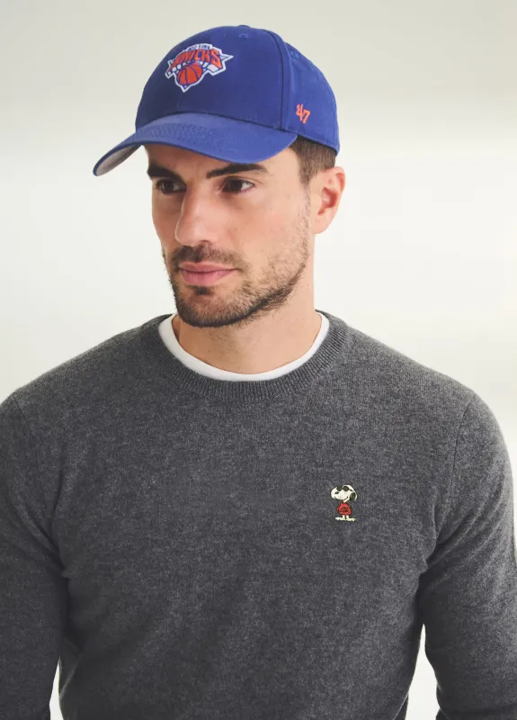 Men's Joe Cool Snoopy Cashmere Sweater made by NAADAM