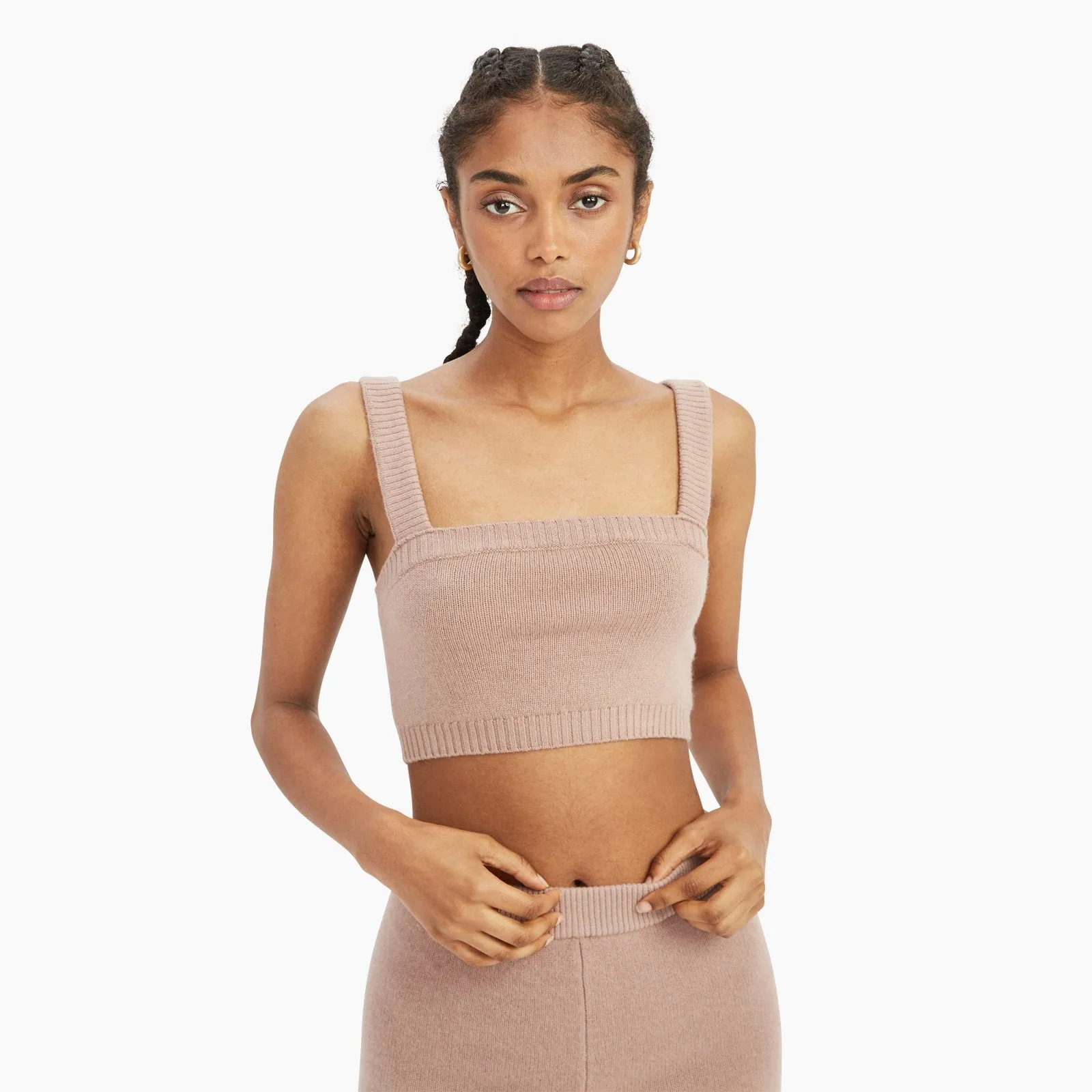 Cashmere Crop Top sold by Naadam product image thumbnail 3
