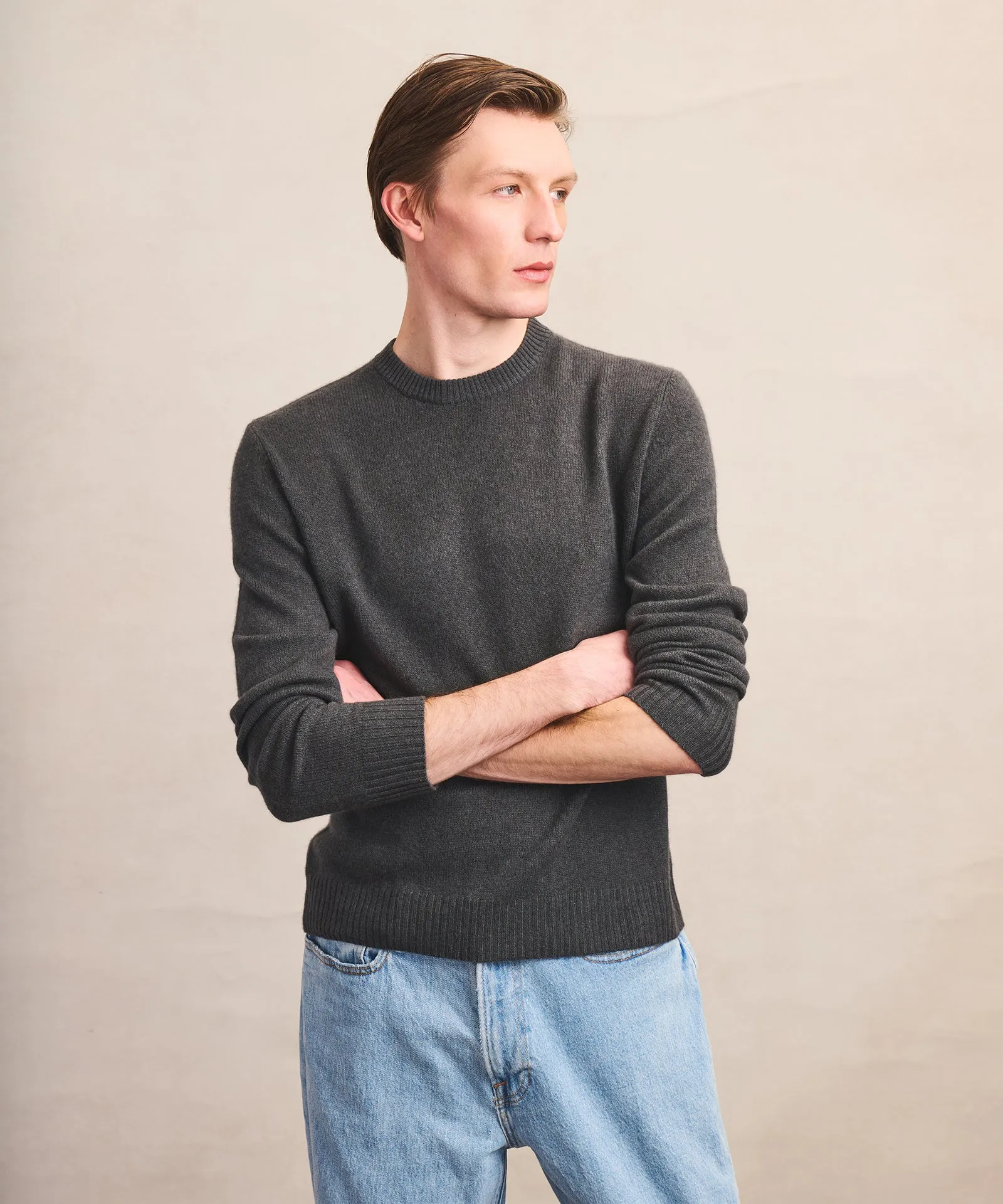 Lightweight Cashmere Crewneck Sweater sold by NAADAM product image thumbnail 4