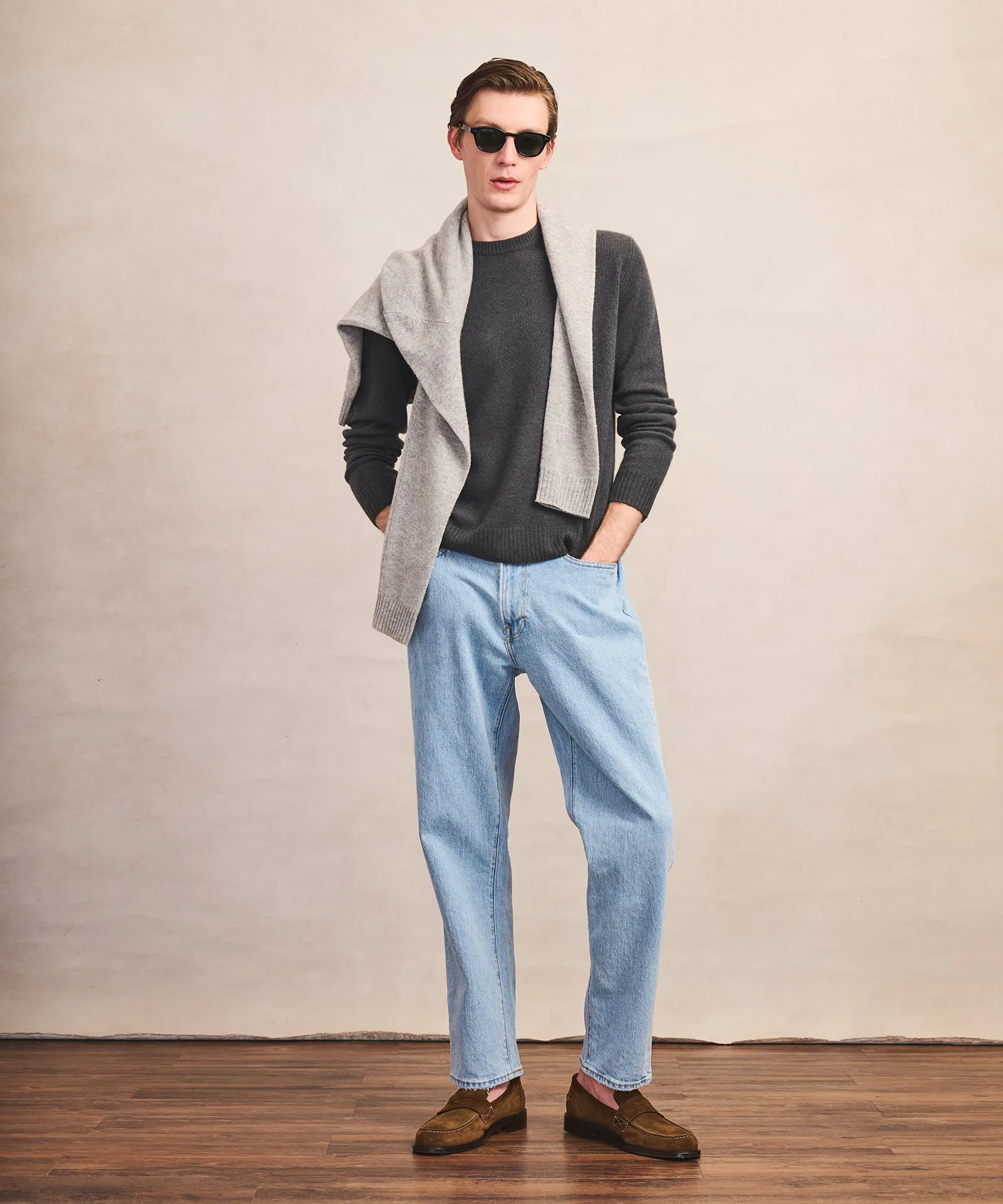 Lightweight Cashmere Crewneck Sweater sold by NAADAM product image thumbnail 3