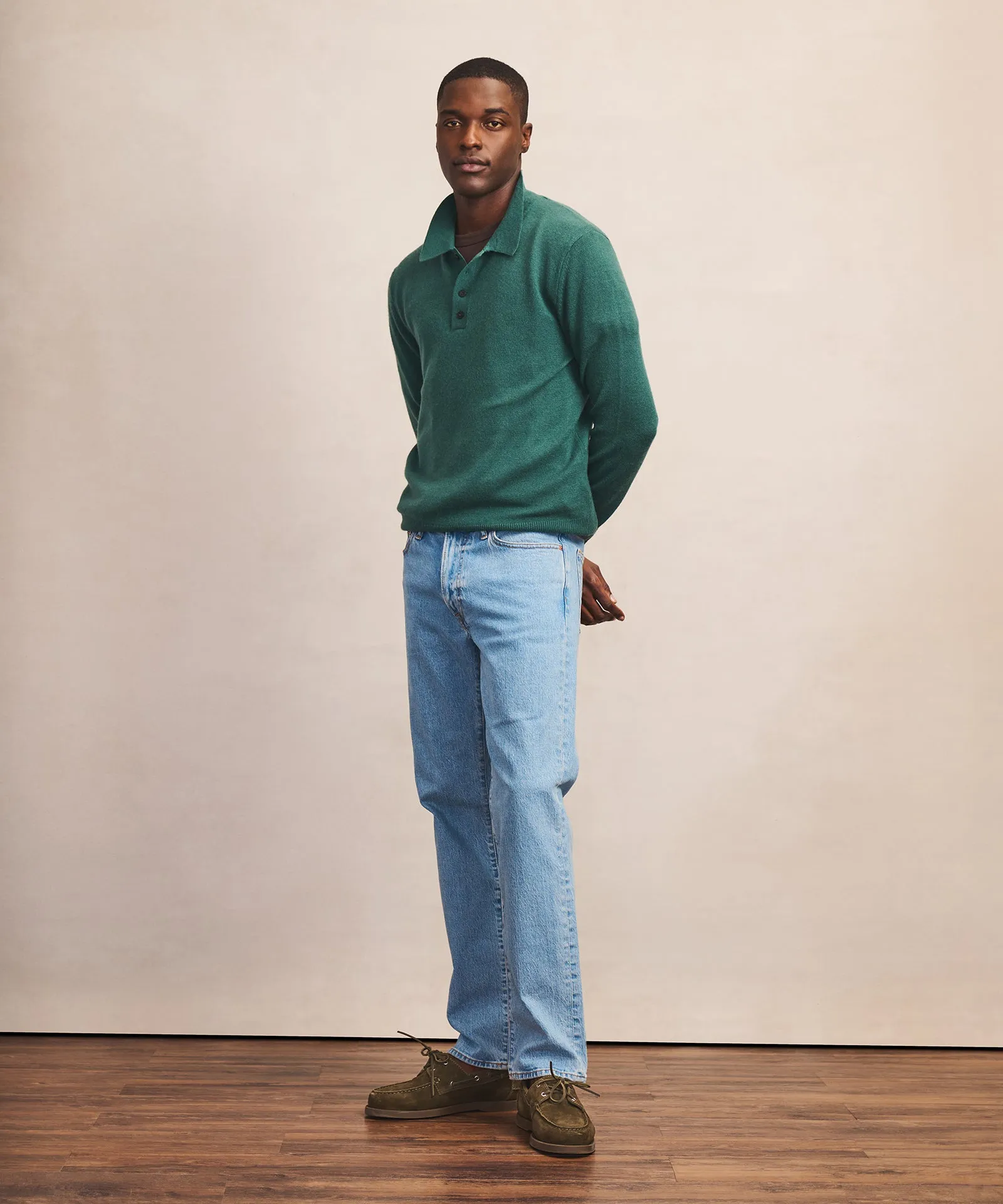 Lightweight Cashmere Polo sold by NAADAM product image thumbnail 5