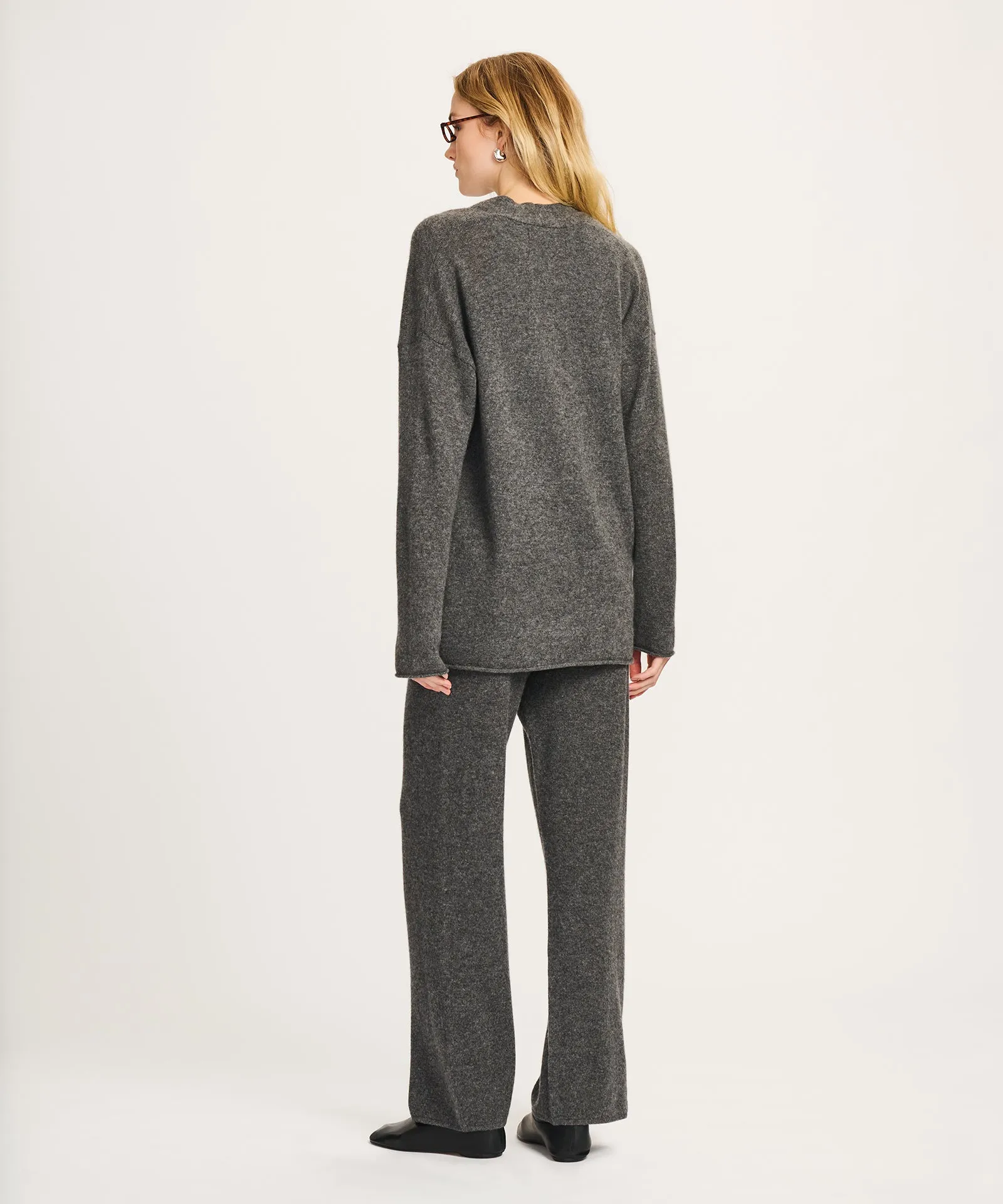 Lightweight Cashmere Open Front Cardigan sold by NAADAM product image thumbnail 5