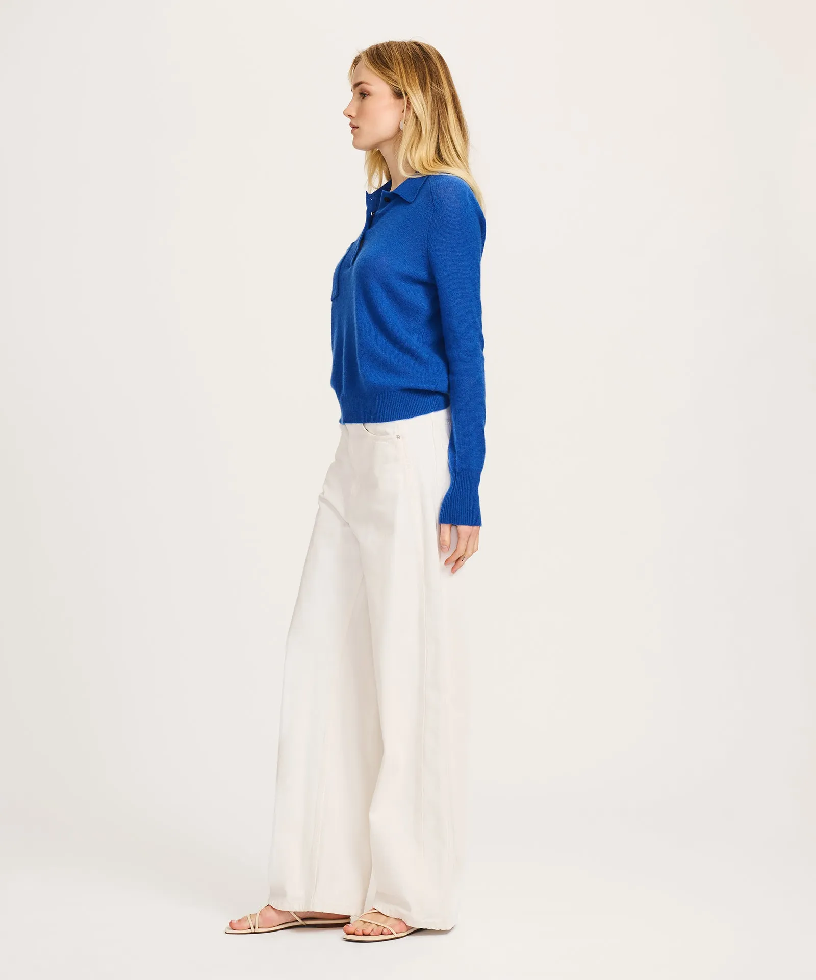 Featherweight Cashmere Relaxed Polo sold by NAADAM product image thumbnail 5