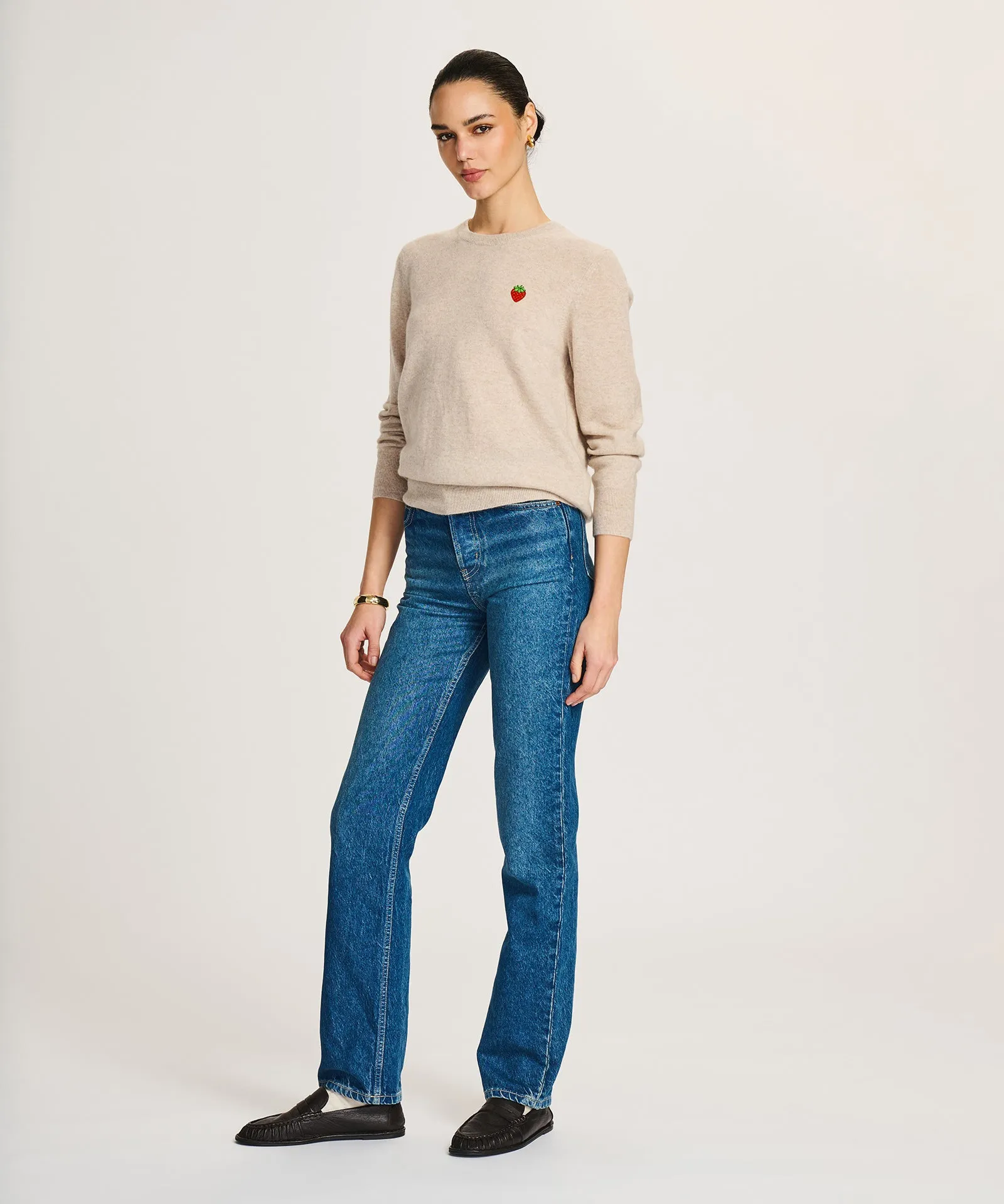 Strawberry Cashmere Sweater sold by NAADAM product image thumbnail 3