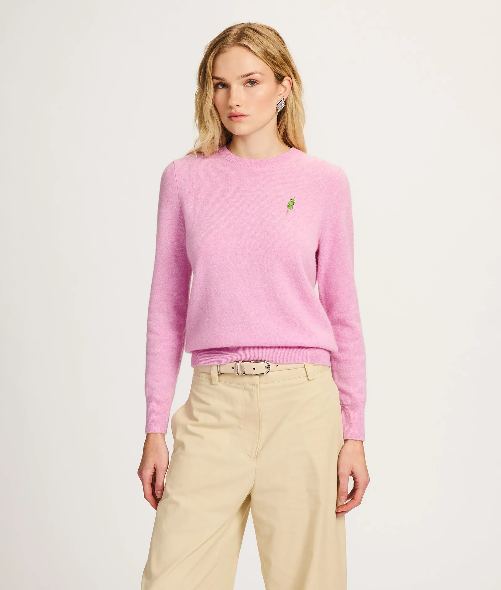 Olives Cashmere Sweater sold by NAADAM product image thumbnail 2