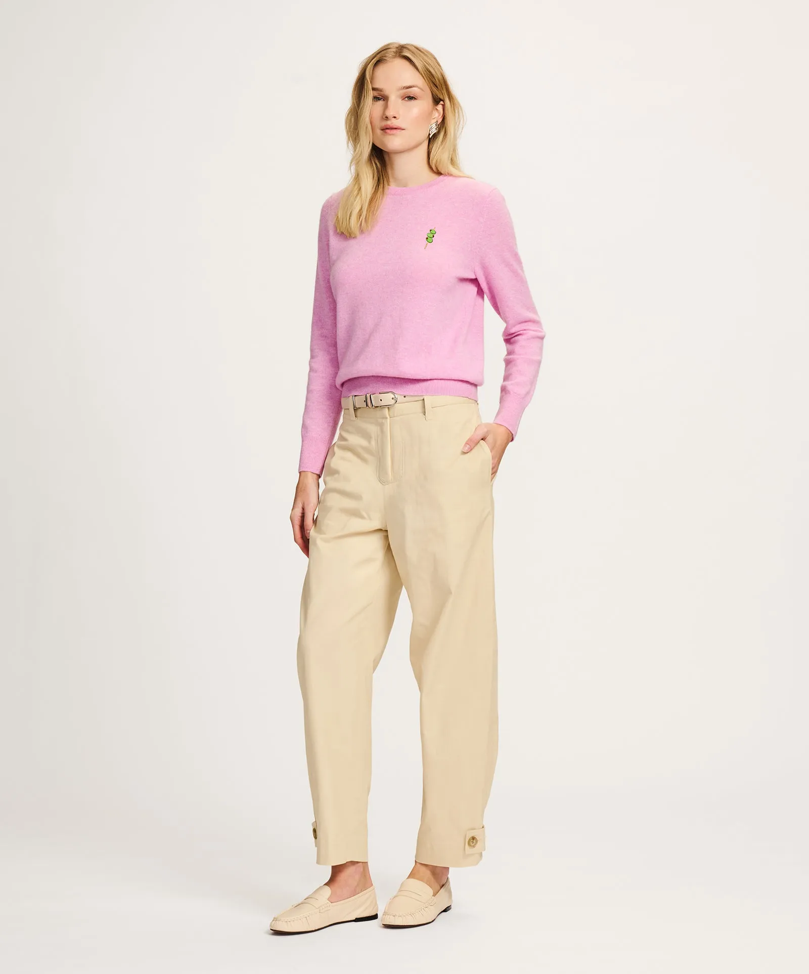 Olives Cashmere Sweater sold by NAADAM product image thumbnail 3