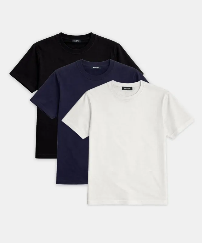 3-pack Lightweight Brushed Cotton Relaxed Tee made by NAADAM