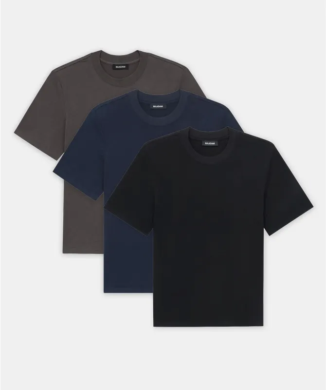3-pack Heavyweight Cotton Tee made by NAADAM