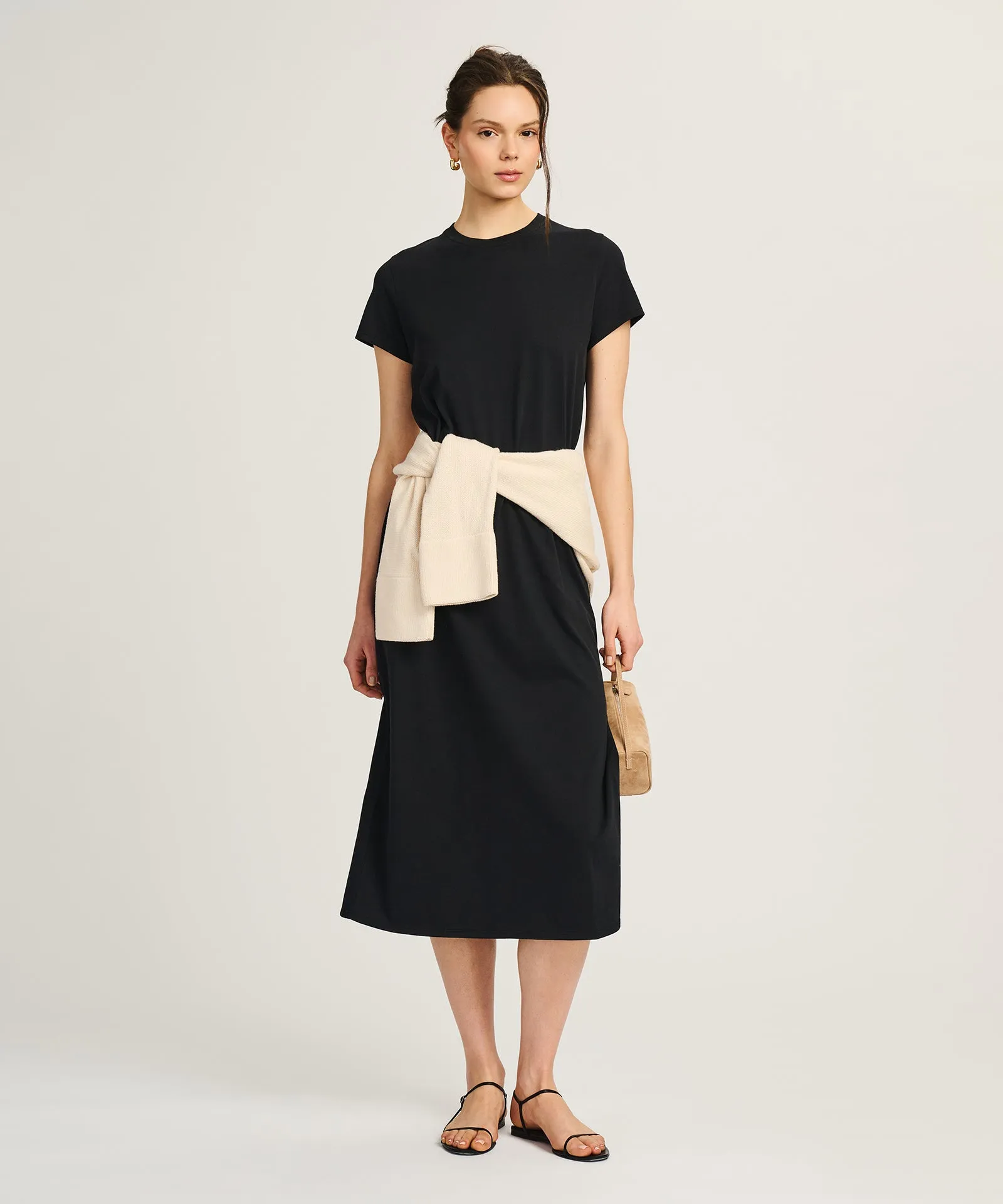 Lightweight Brushed Cotton T-Shirt Dress sold by NAADAM