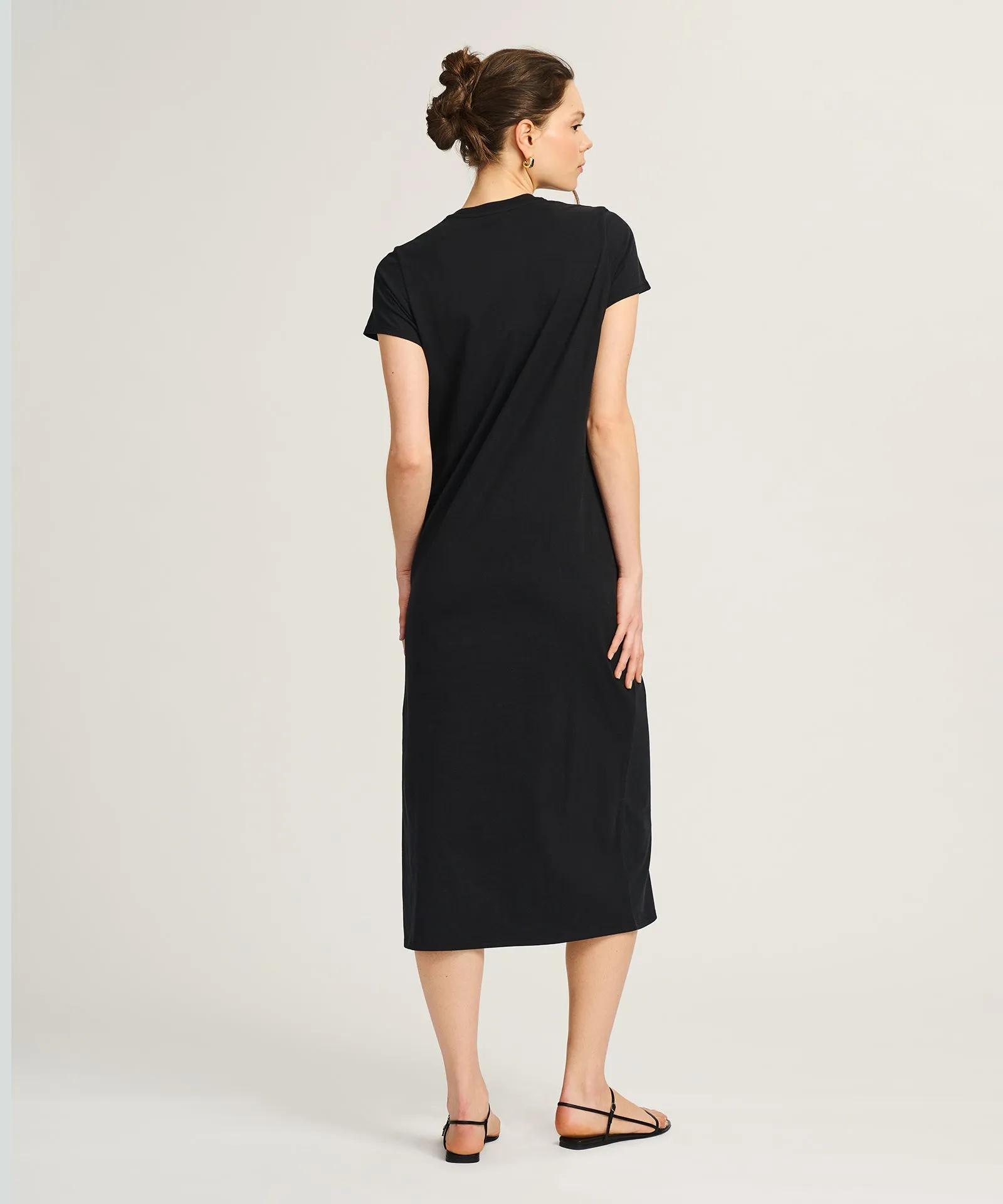 Lightweight Brushed Cotton T-Shirt Dress sold by NAADAM product image thumbnail 5