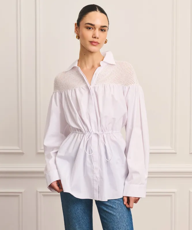 Cotton Cashmere Mixed Media Tunic made by NAADAM