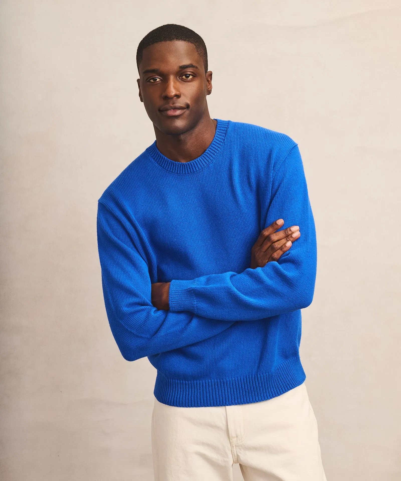 Cotton Crewneck Sweater sold by NAADAM