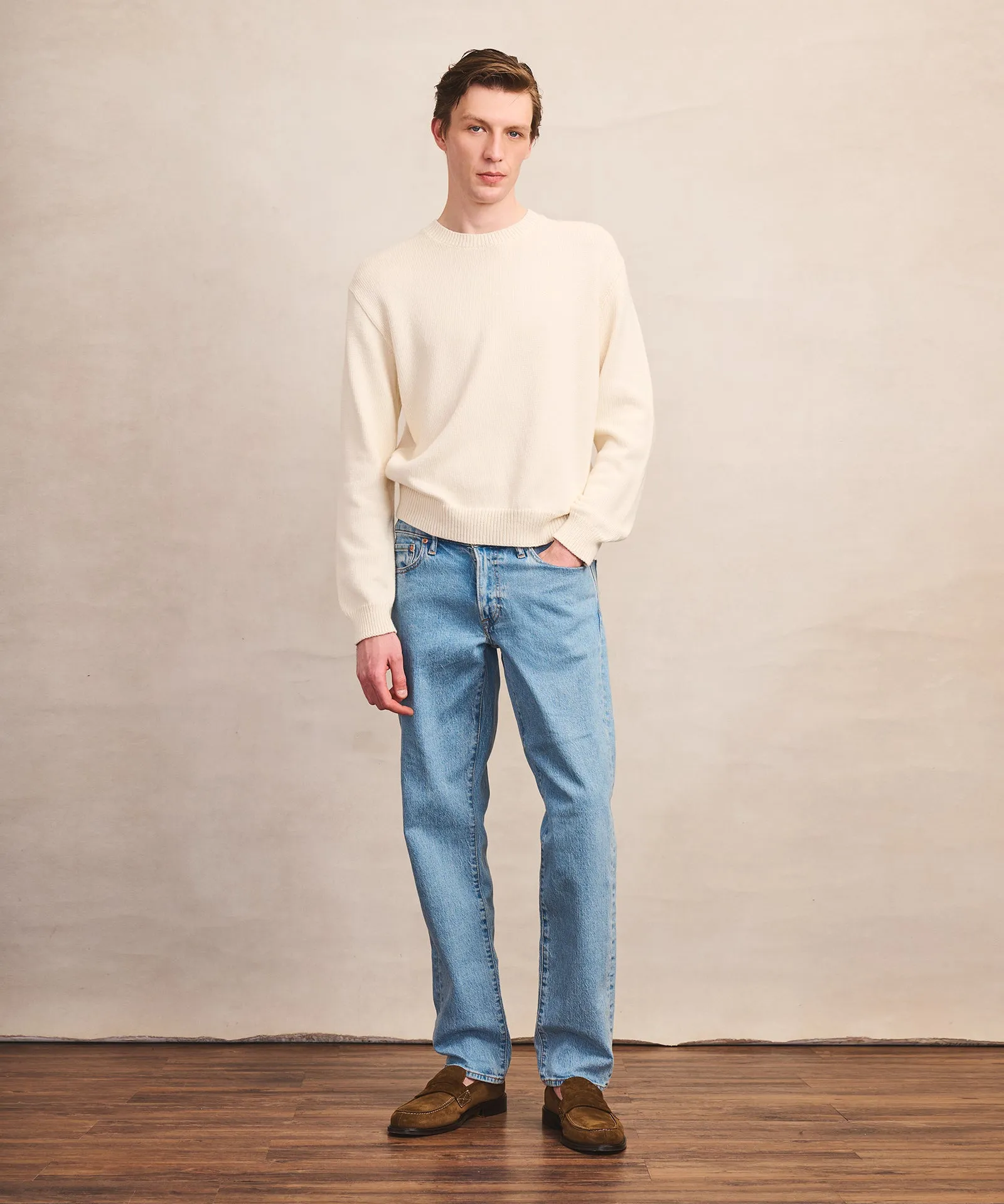 Cotton Crewneck Sweater sold by NAADAM product image thumbnail 3
