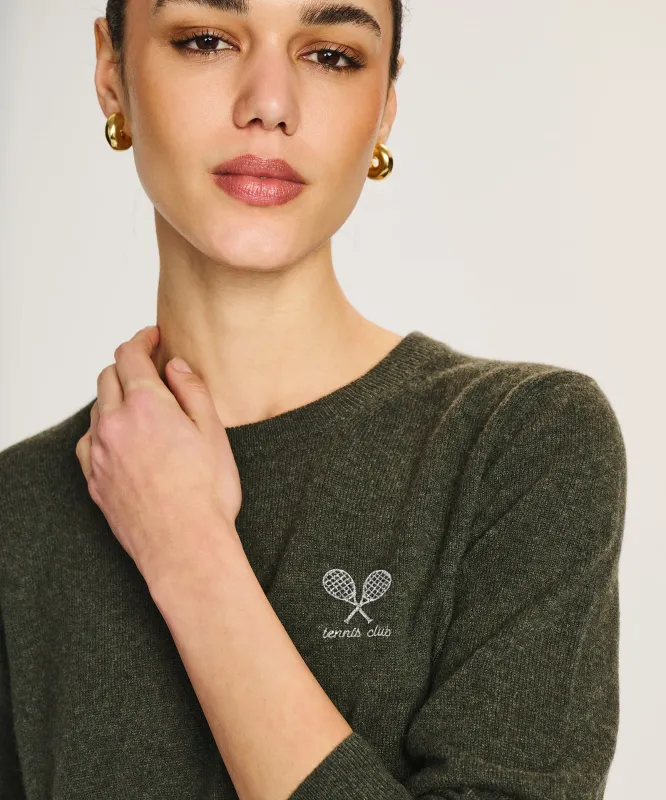 Women's Tennis Cashmere Sweater made by NAADAM