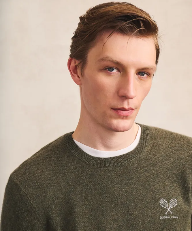 Men's Tennis Cashmere Sweater made by NAADAM